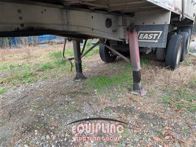 2001 East 28FT TRI/A END DUMP TRAILER