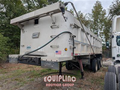 2001 East 28FT TRI/A END DUMP TRAILER