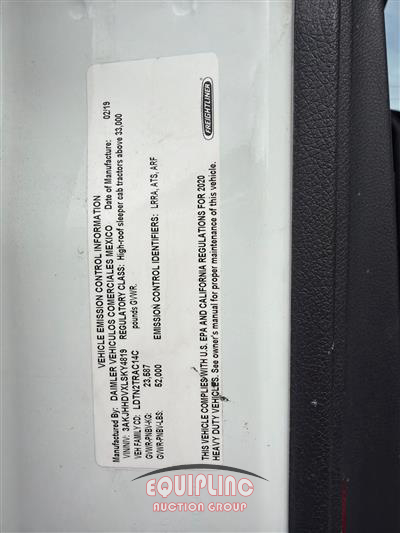 2020 Freightliner CASCADIA