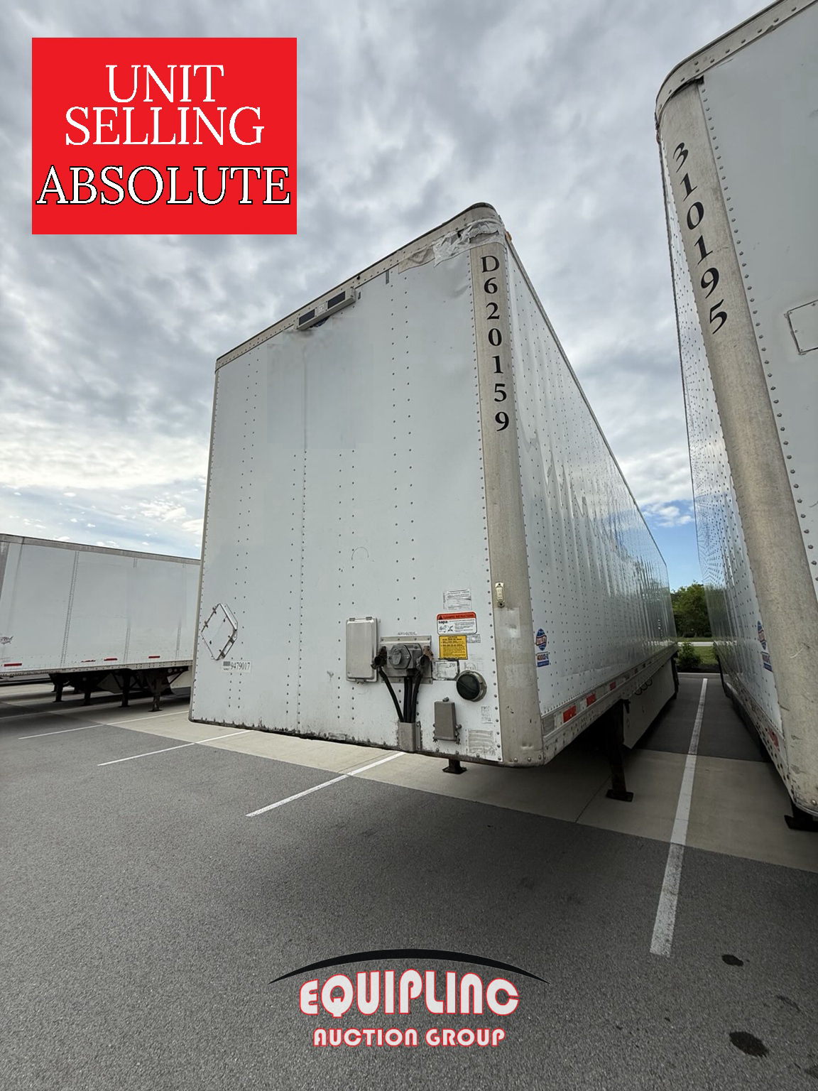 2014 Utility 53X102 DRY VAN