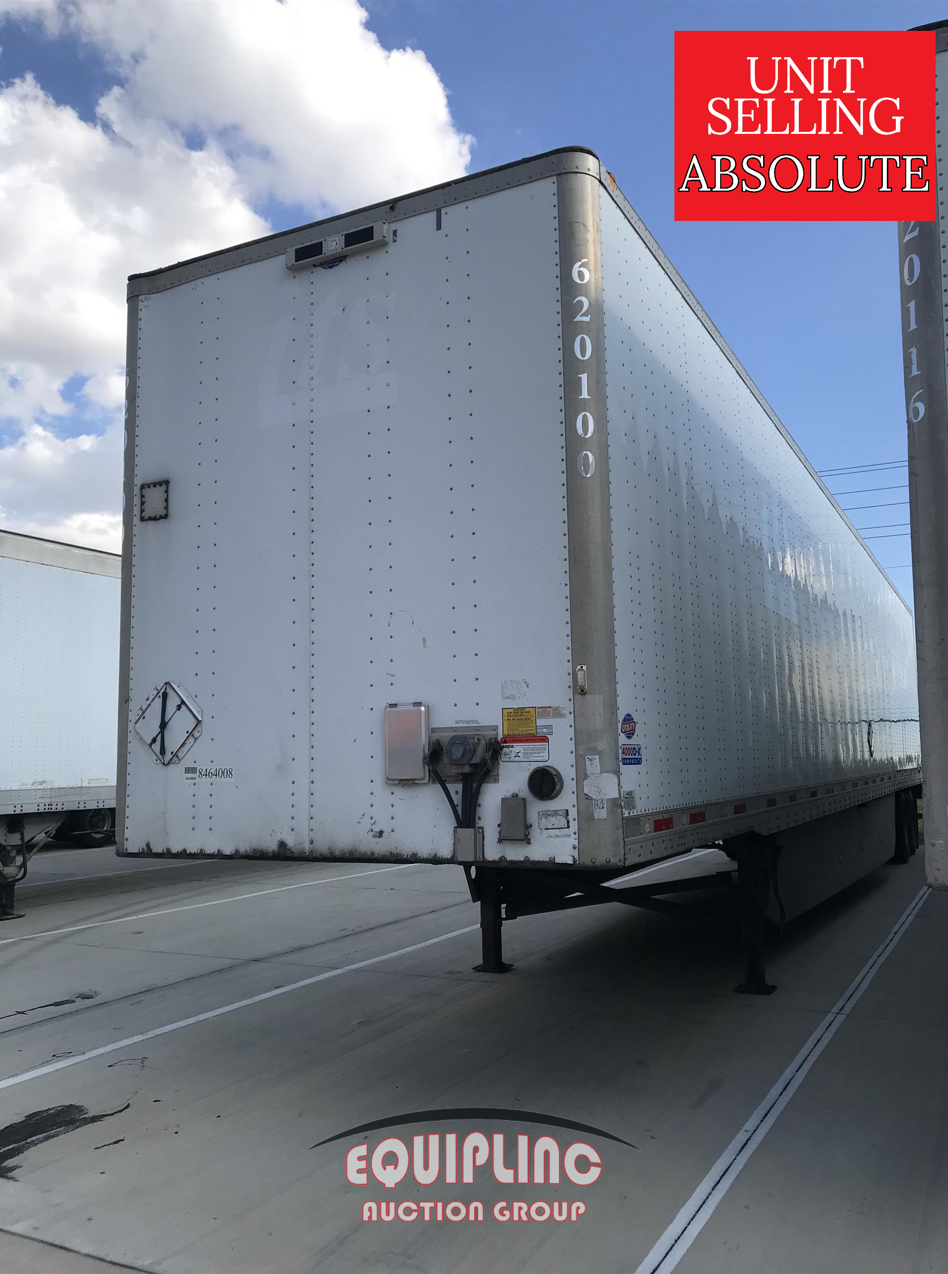 2014 Utility 53X102 DRY VAN