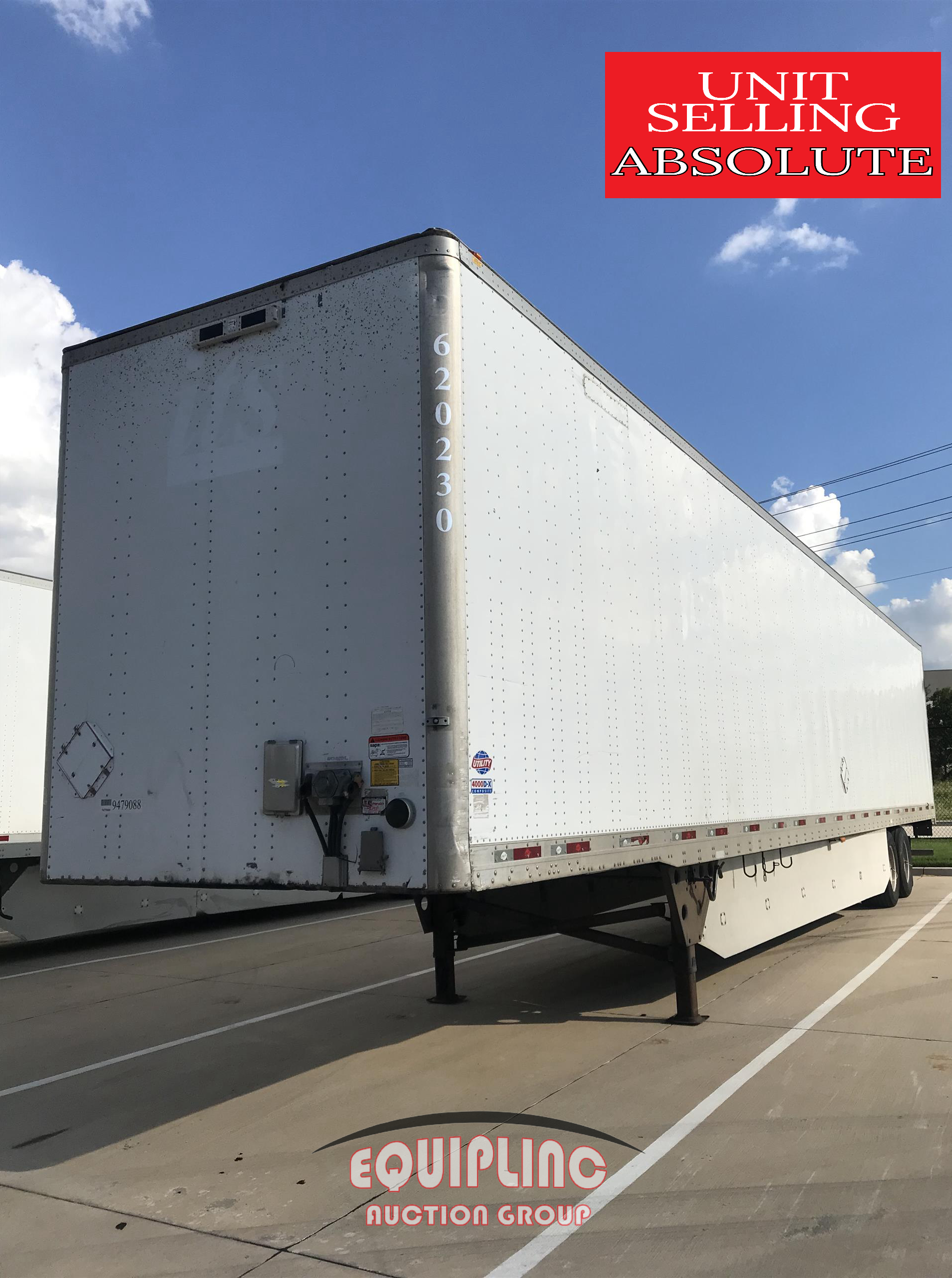 2014 Utility 53X102 DRY VAN