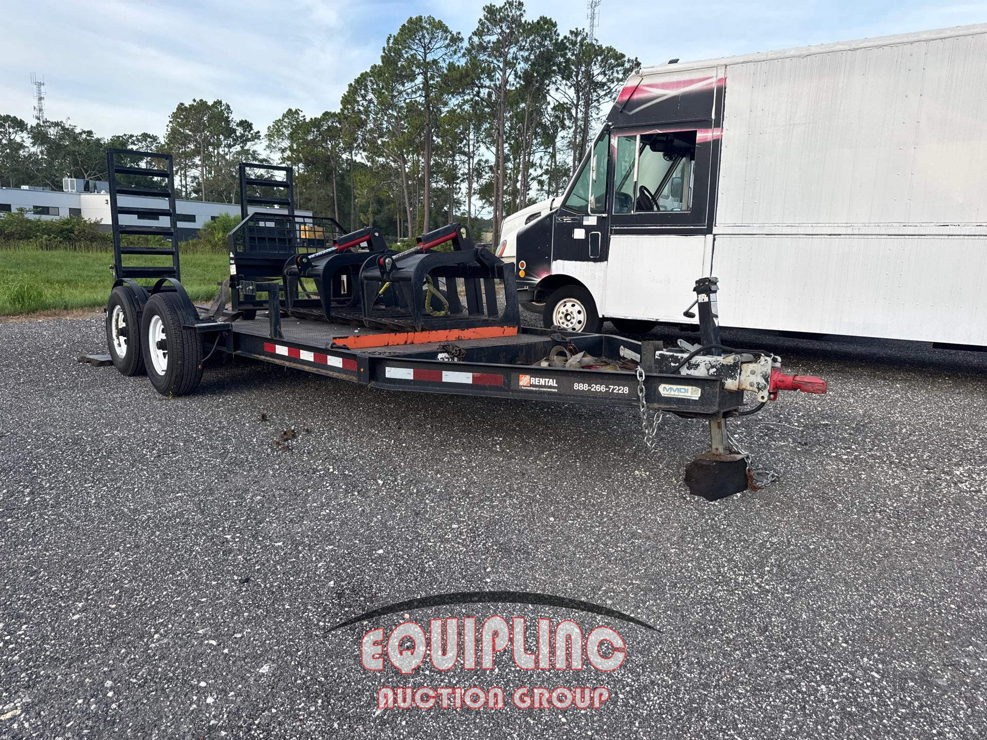 2018 FABRIQUE 6x20 Equipment Trailer