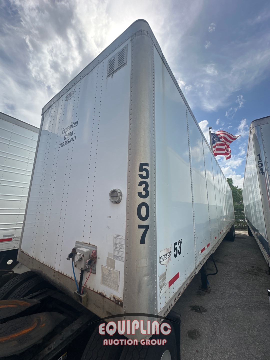 2013 WABASH VANS Dry Van Duraplate