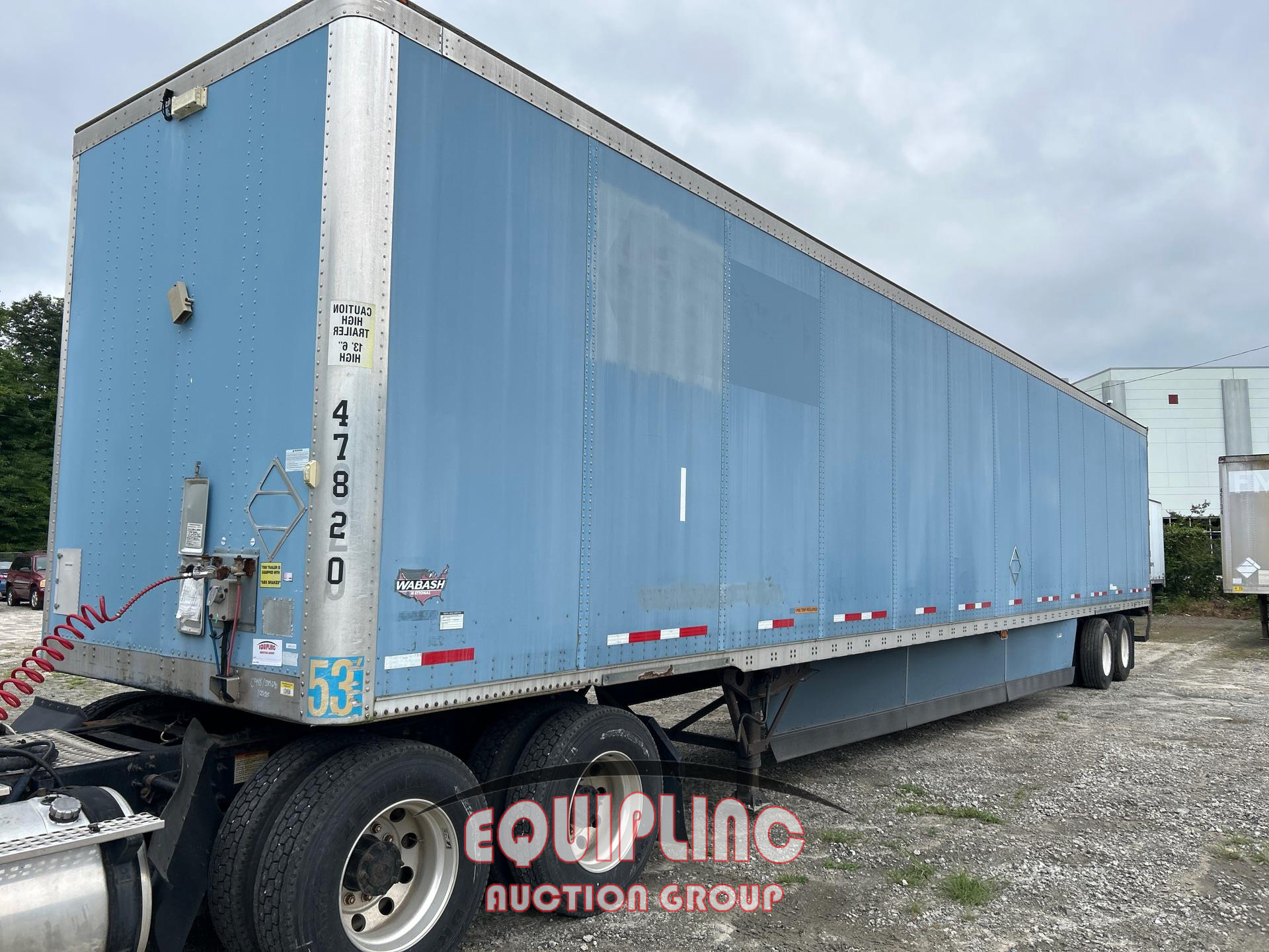 2012 WABASH VANS Dry Van Duraplate