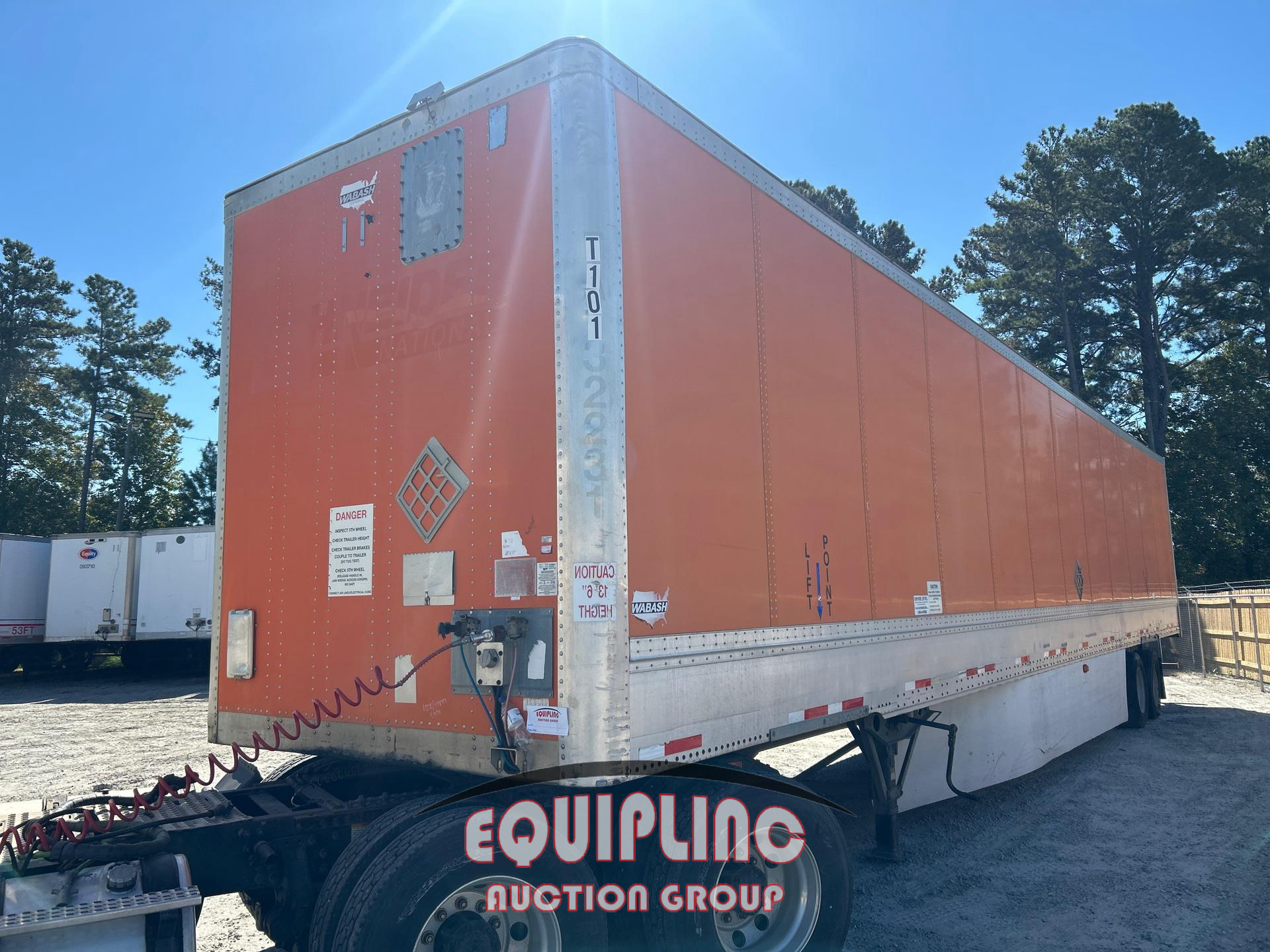 2011 WABASH VANS Dry Van Duraplate