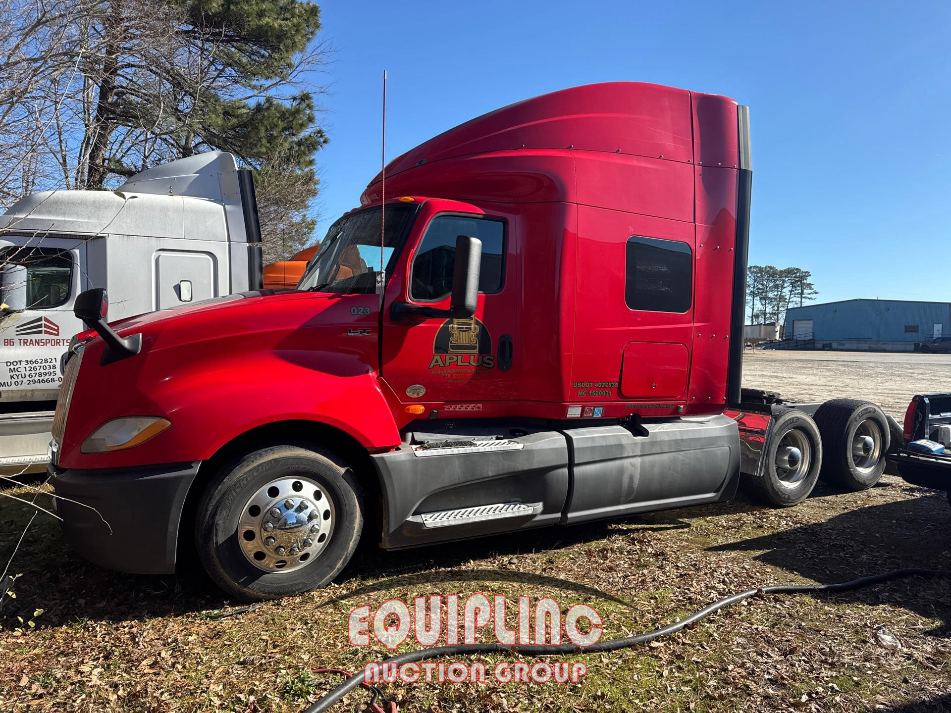 2018 International LT625 T/A 6x4 MID ROOF TRUCK T