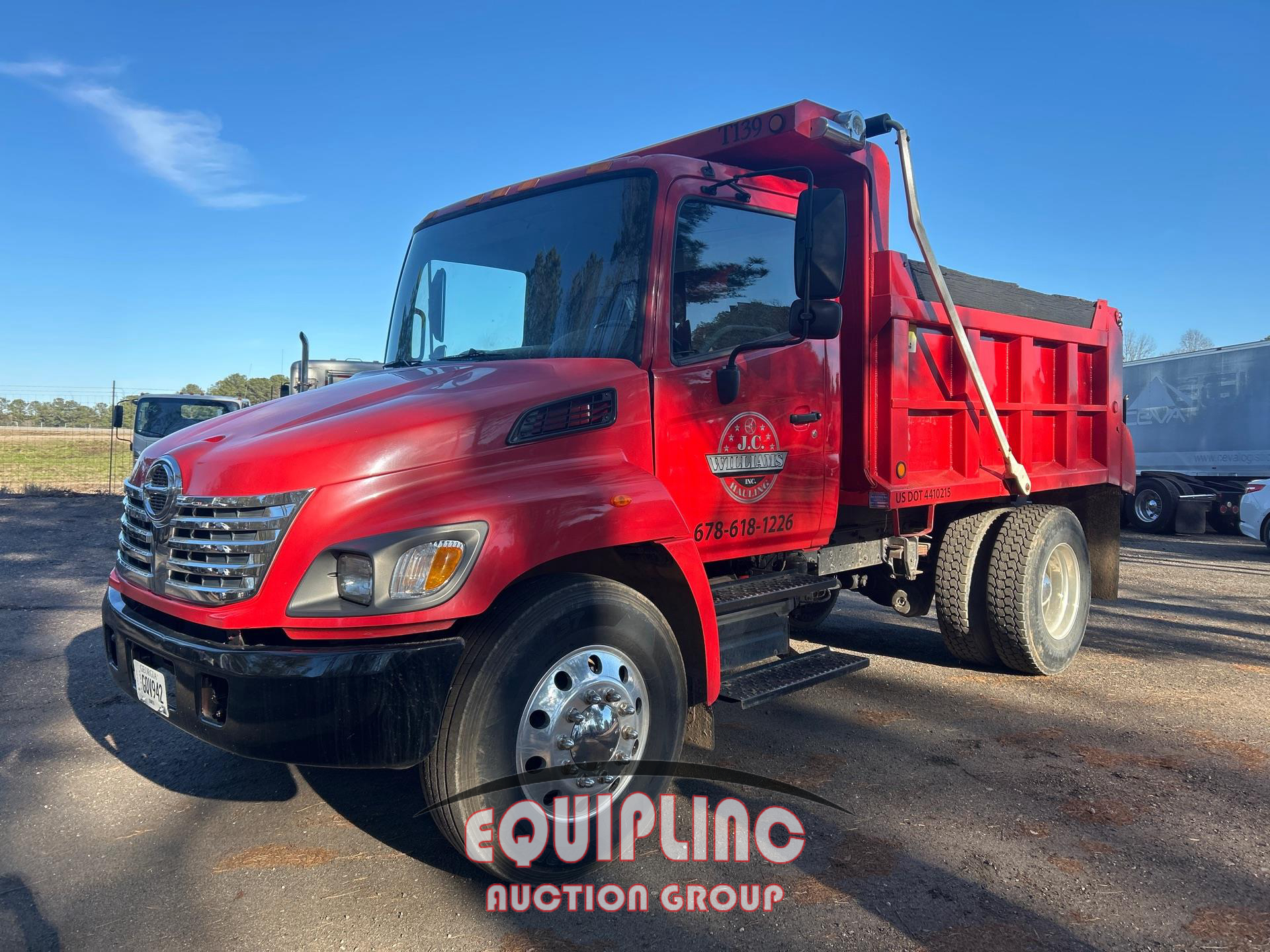 2005 Hino 268 S/A DUMP TRUCK