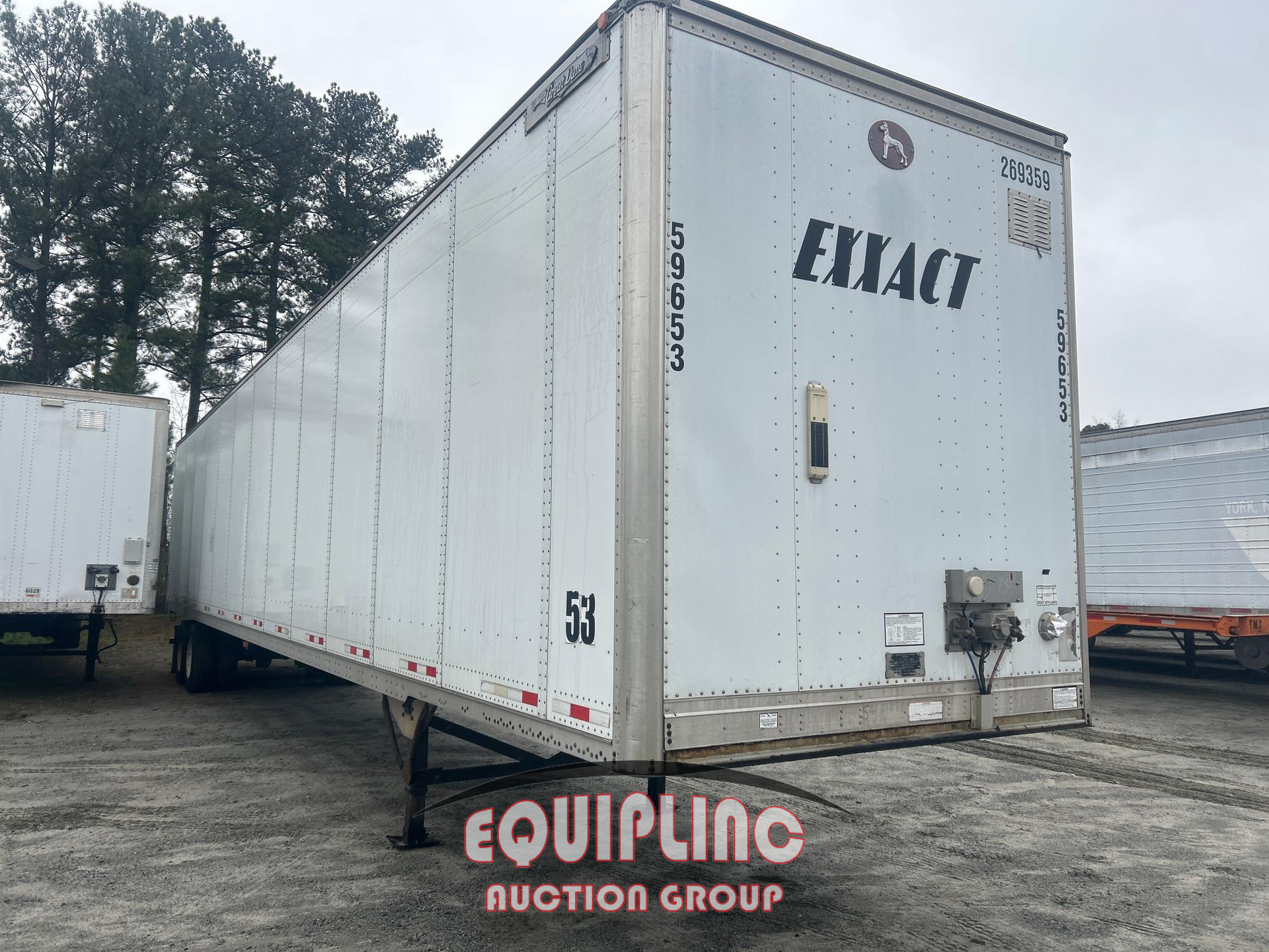 2008 GREAT DANE TRAILERS CPL-3314-01053 53X102 T/A  DRY
