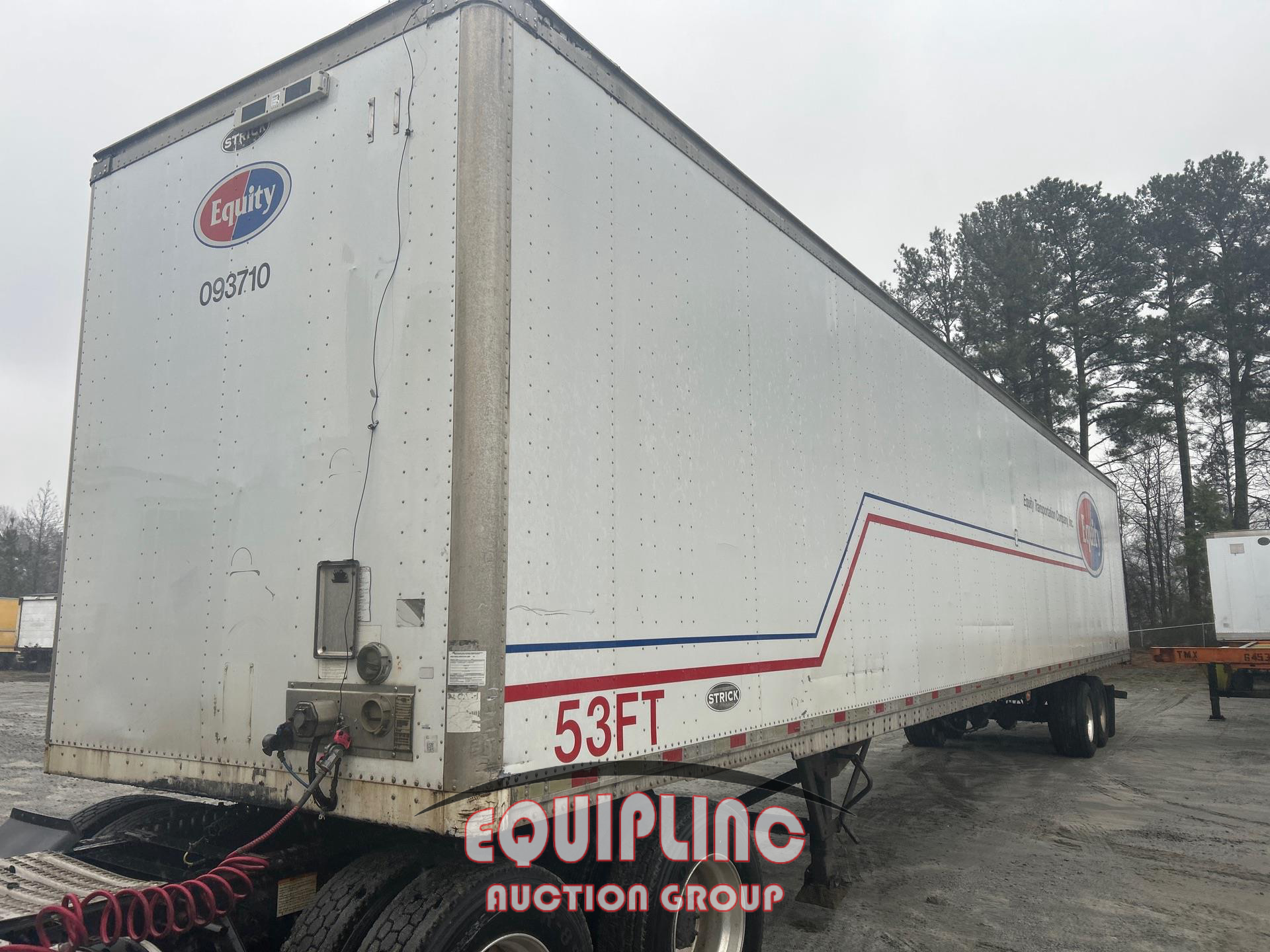 2009 Strick 53 X102 T/A DRY VAN TRAILER