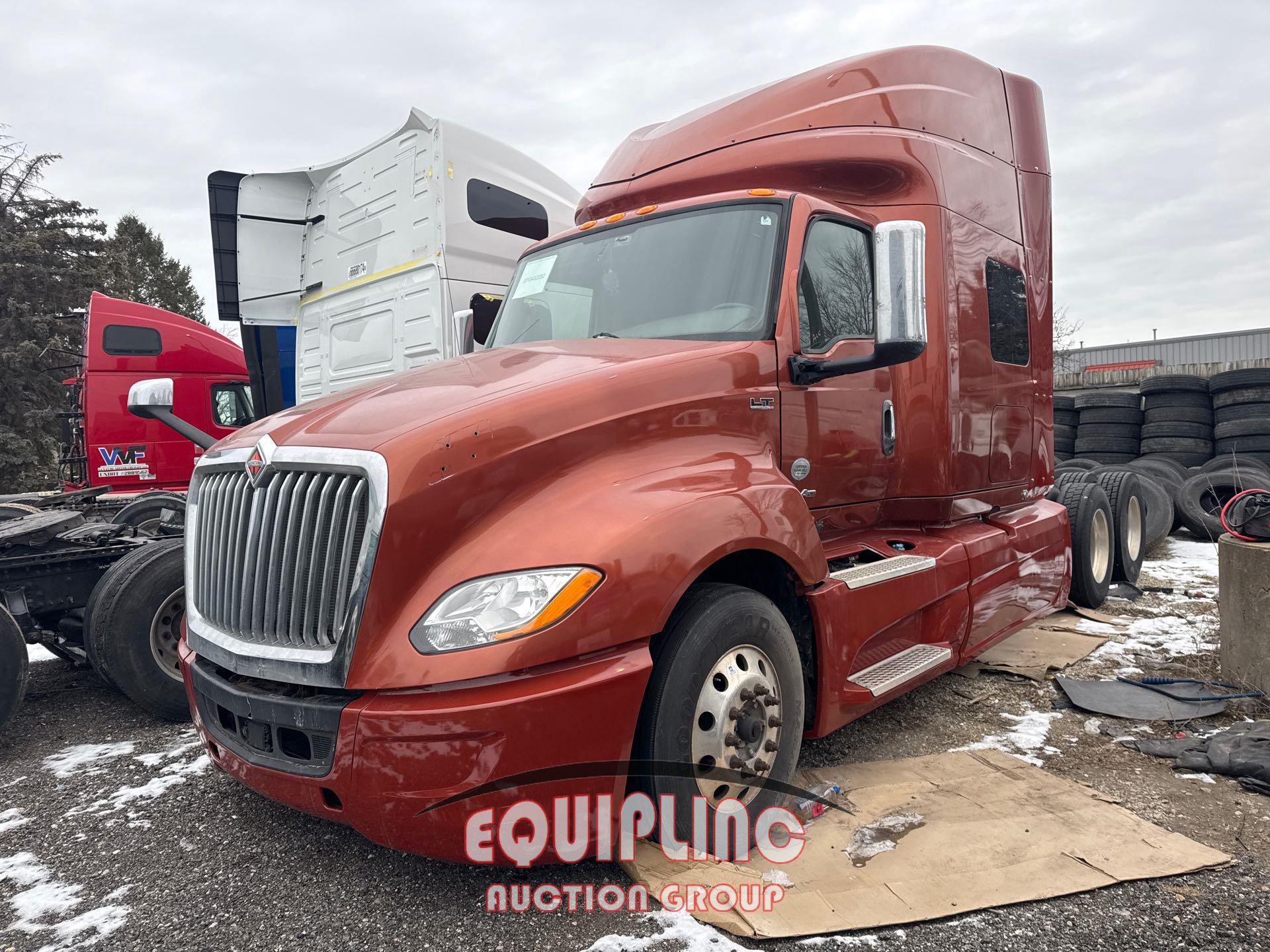 2019 International LT625 6X4 T/A SLEEPER TRUCK TR