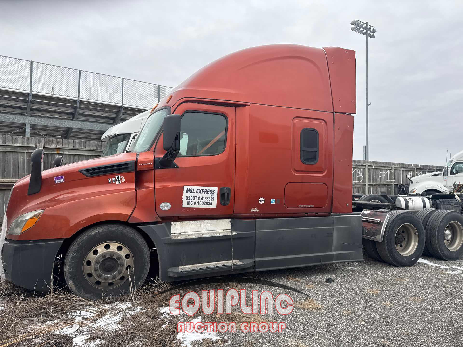 2019 Freightliner CASCADIA 125 SLEEPER TRUCK