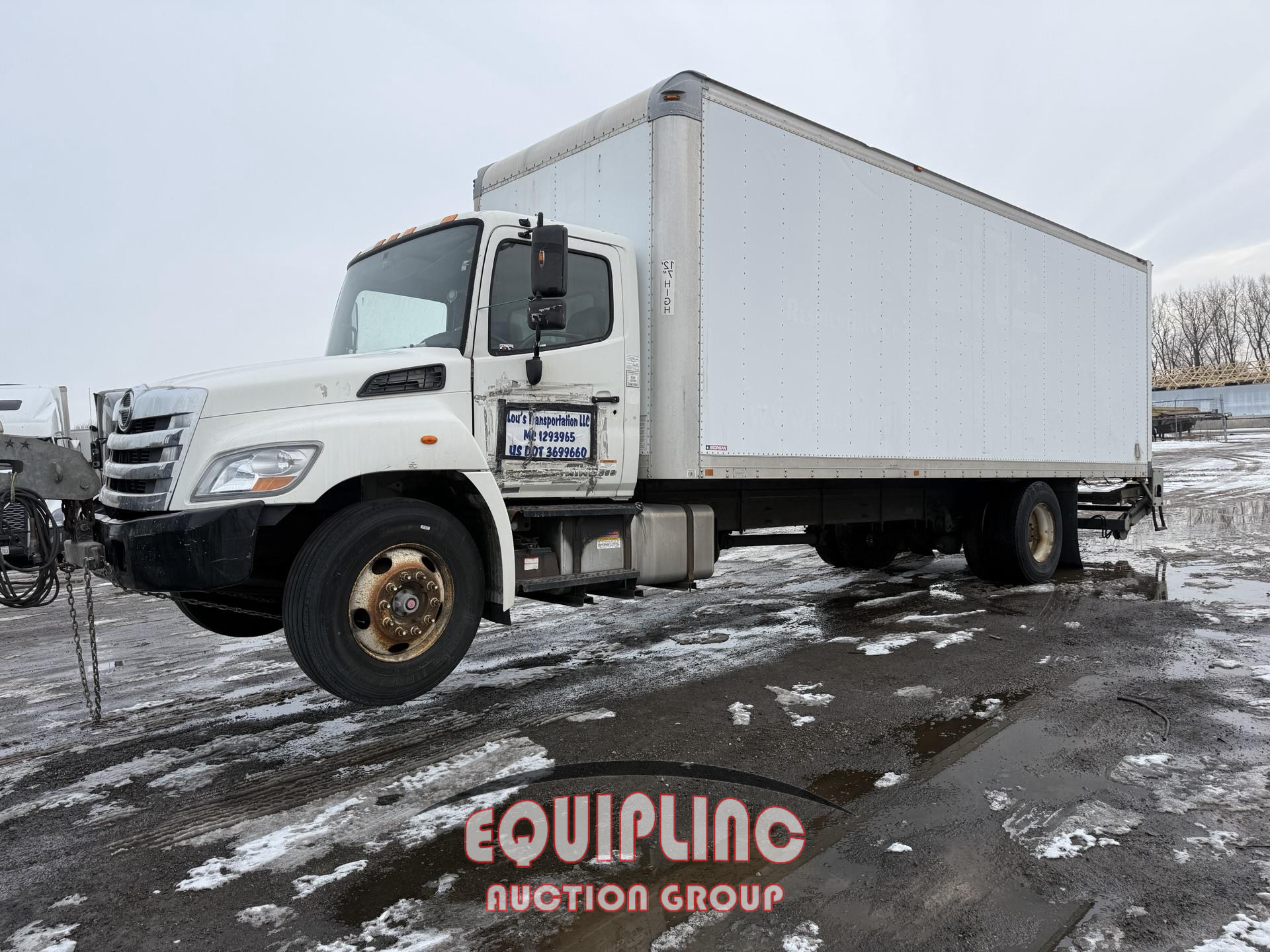 2015 Hino 268 BOX TRUCK