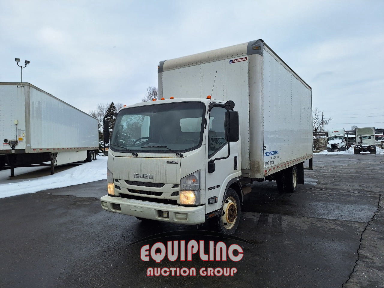 2019 Isuzu NPR 4X2 S/A  20FT BOX TRUCK