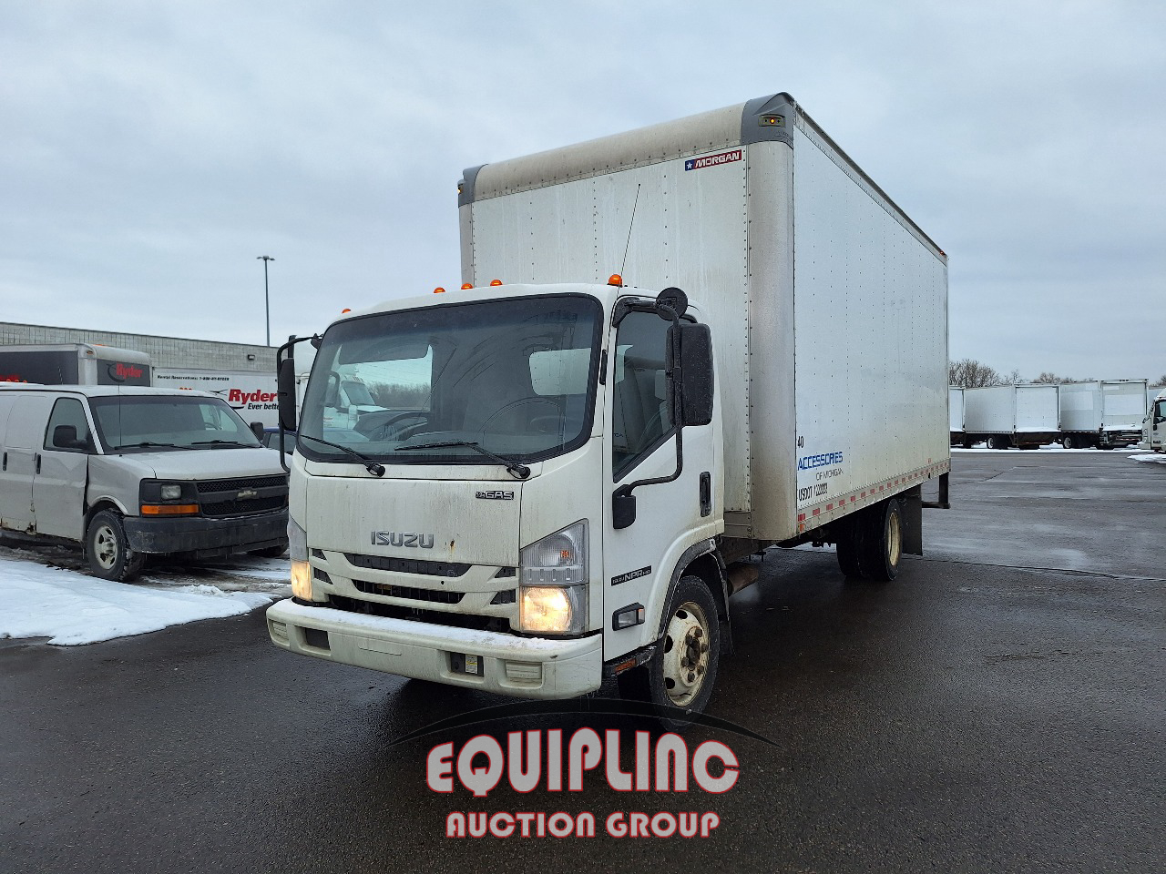 2019 Isuzu NPR 4X2 S/A  20FT BOX TRUCK