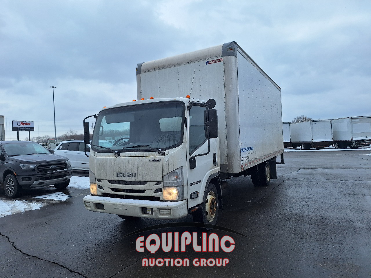 2019 Isuzu NPR 4X2 S/A  20FT BOX TRUCK