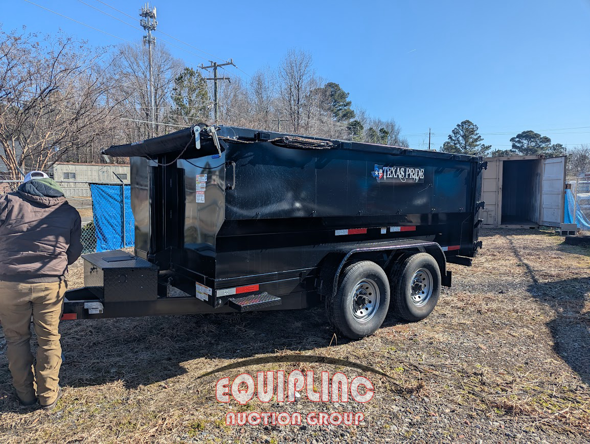 2025 TEXAS PRIDE 14FT DUMP T/A TRAILER