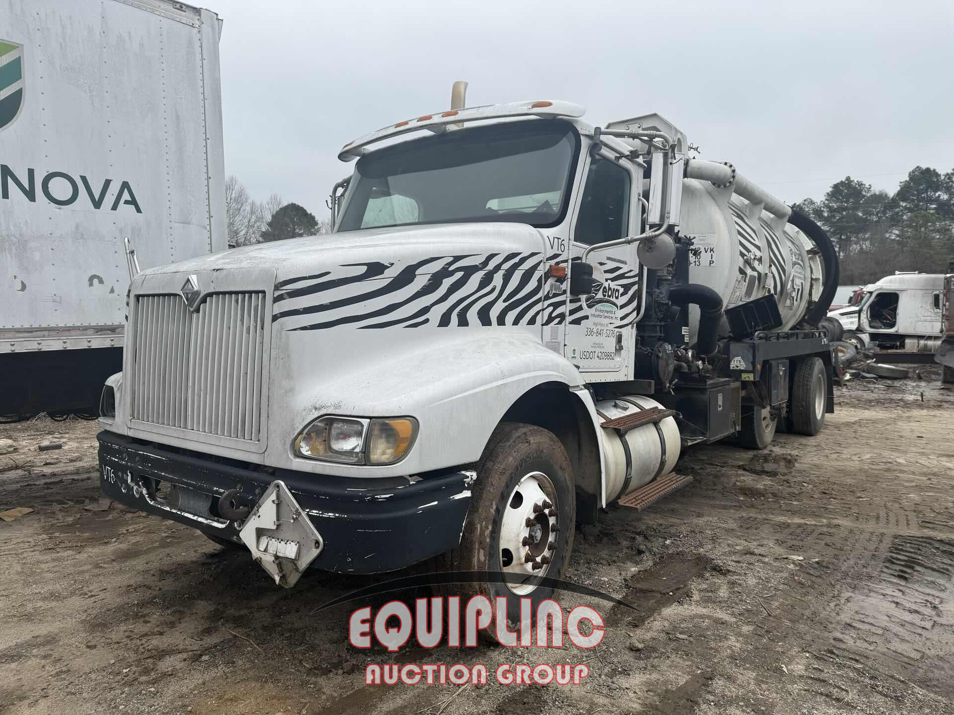 2003 International 9100 6X4 T/A VACUUM TRUCK