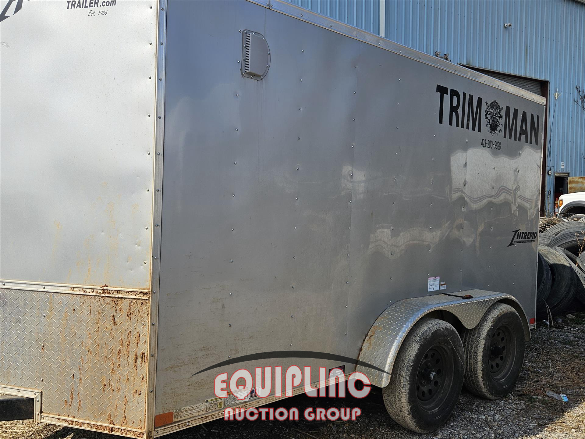 2025 HOMESTEADER 612IT 12FT ENCLOSED TRAILER