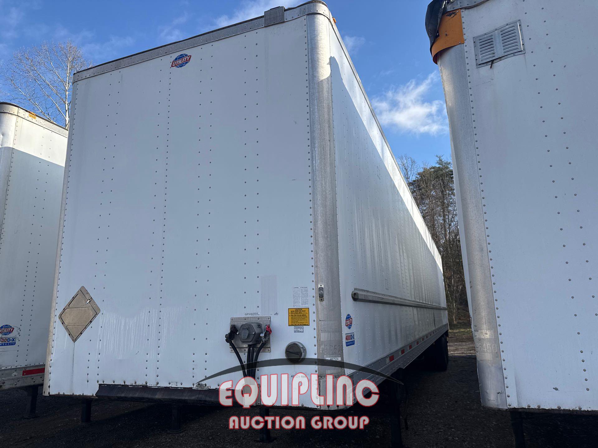 2013 UTILITY TRAILER MANUFACTURER VS2DX T/A DRY VAN TRAILER