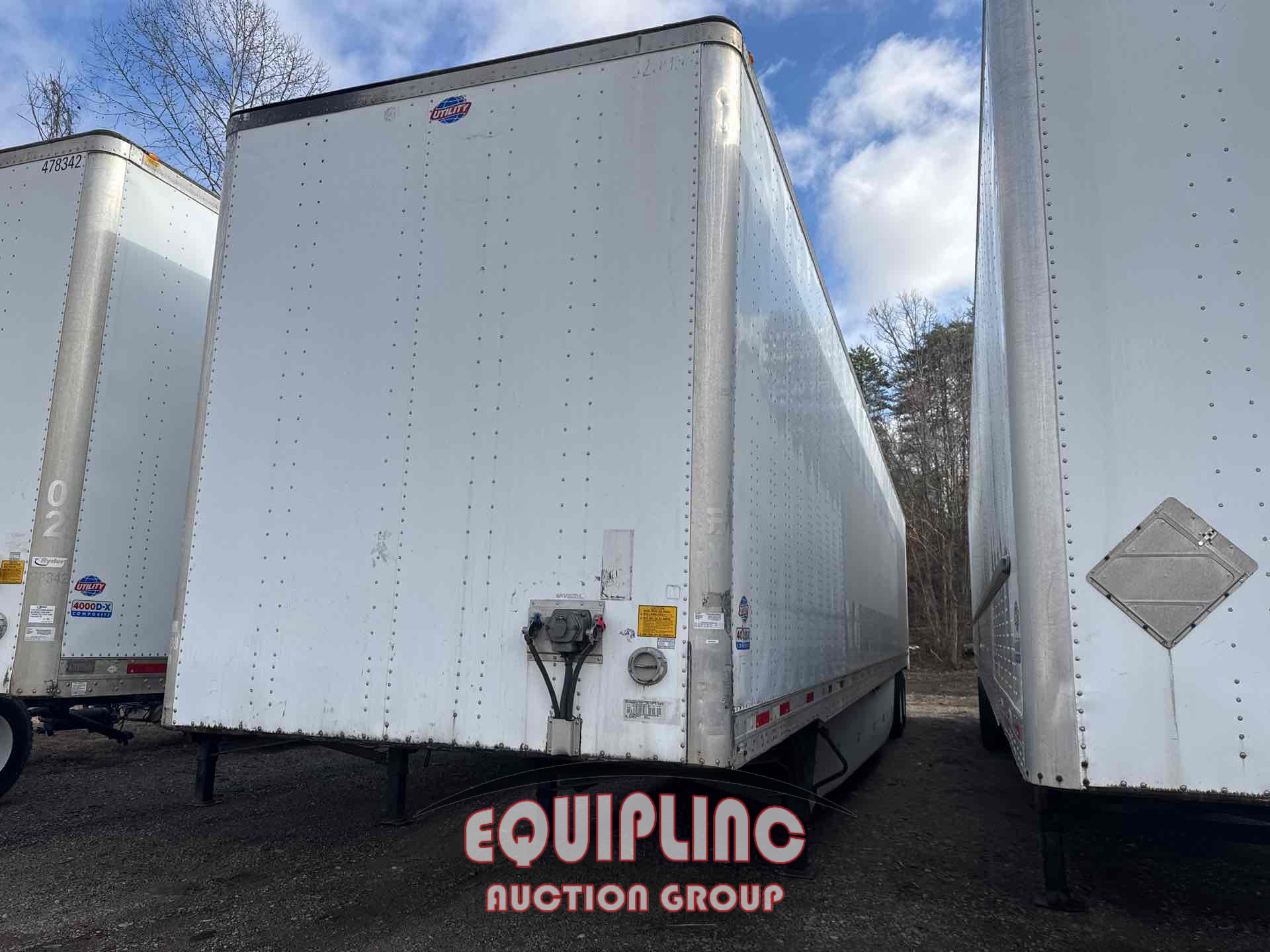 2014 UTILITY TRAILER MANUFACTURER VS2DX T/A DRY VAN TRAILER