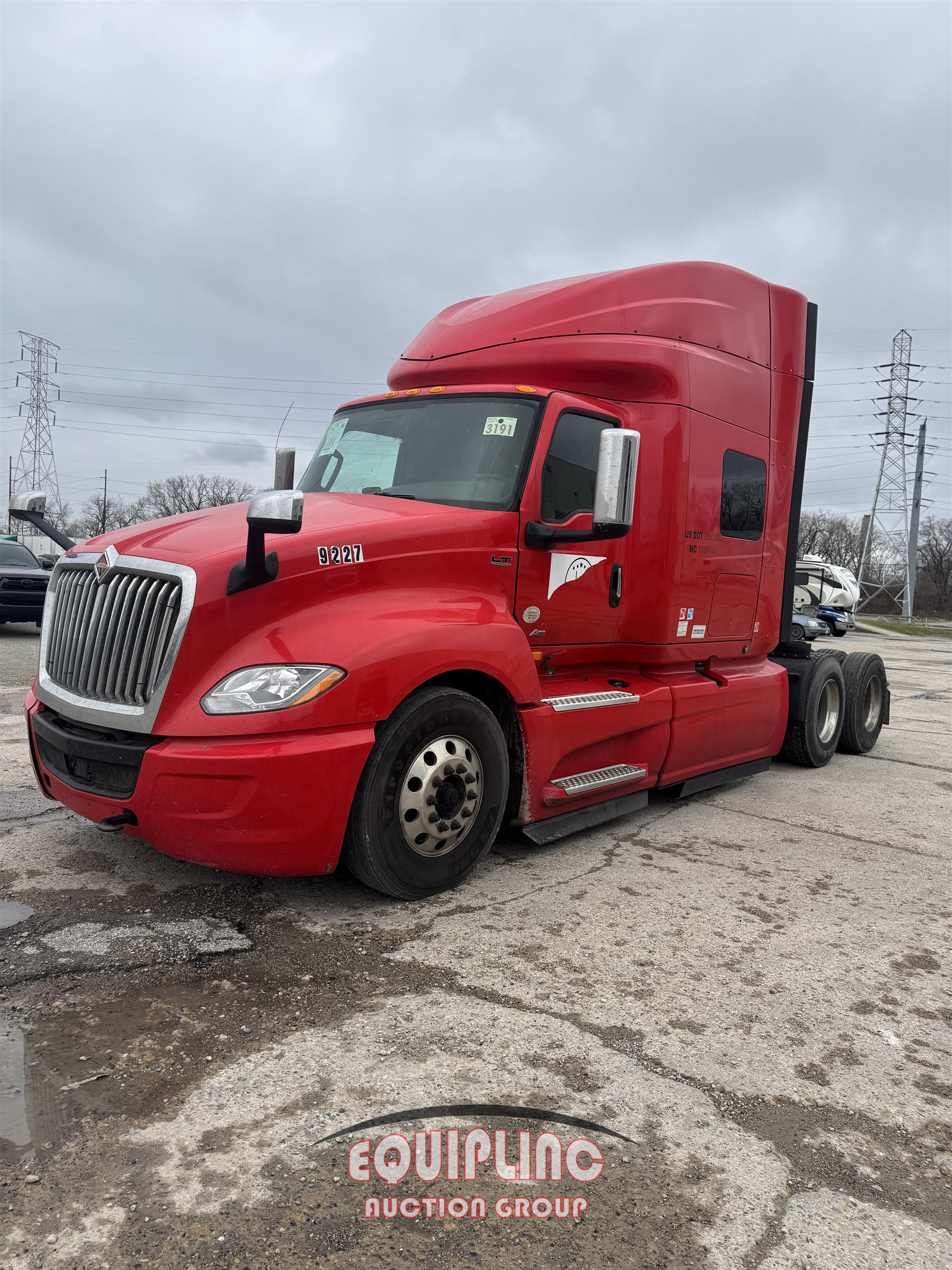 2018 International LT625 6X4 T/A SLEEPER TRUCK TR