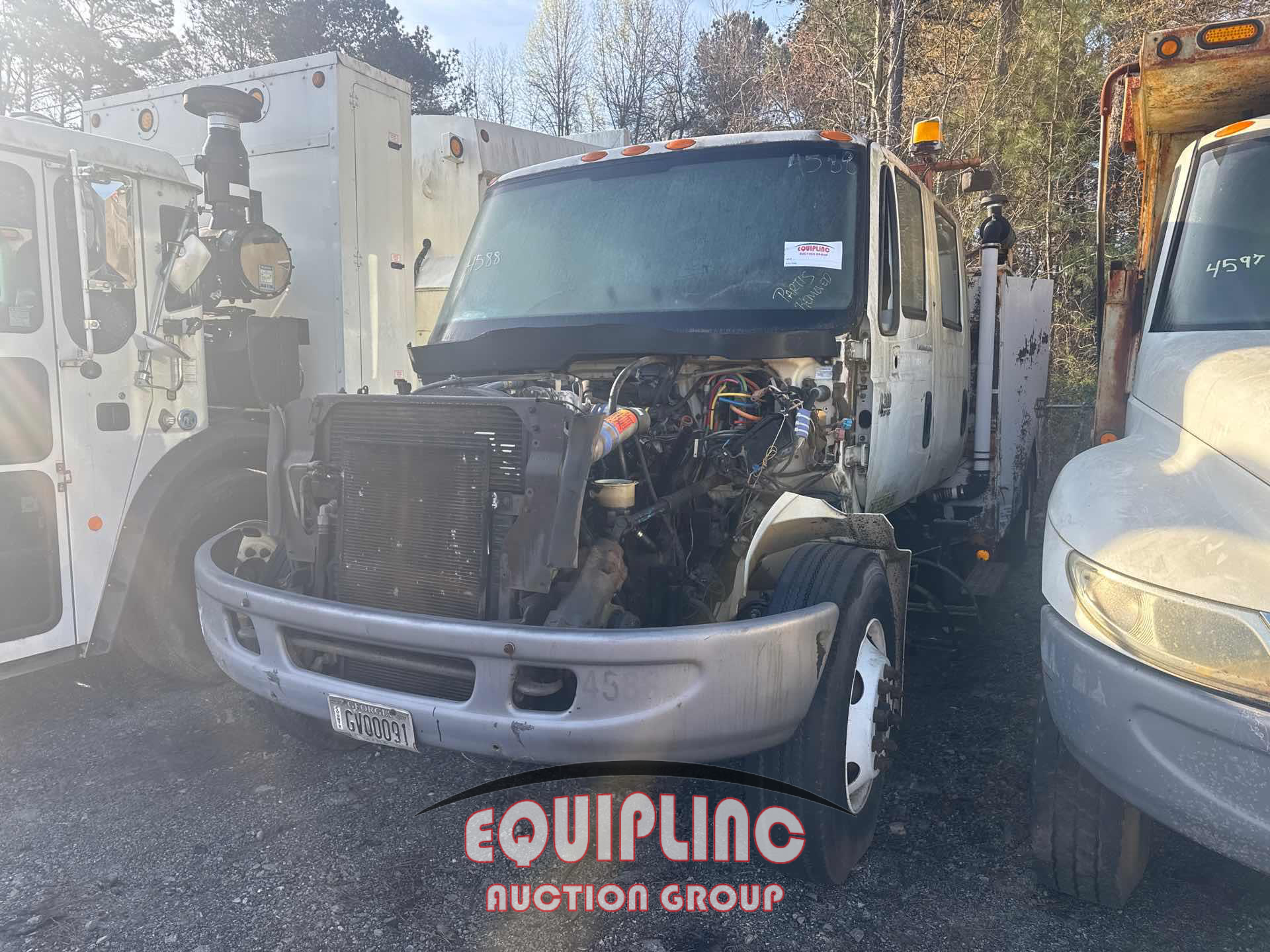 2004 International 4300 4x2 S/A UTILITY BODY