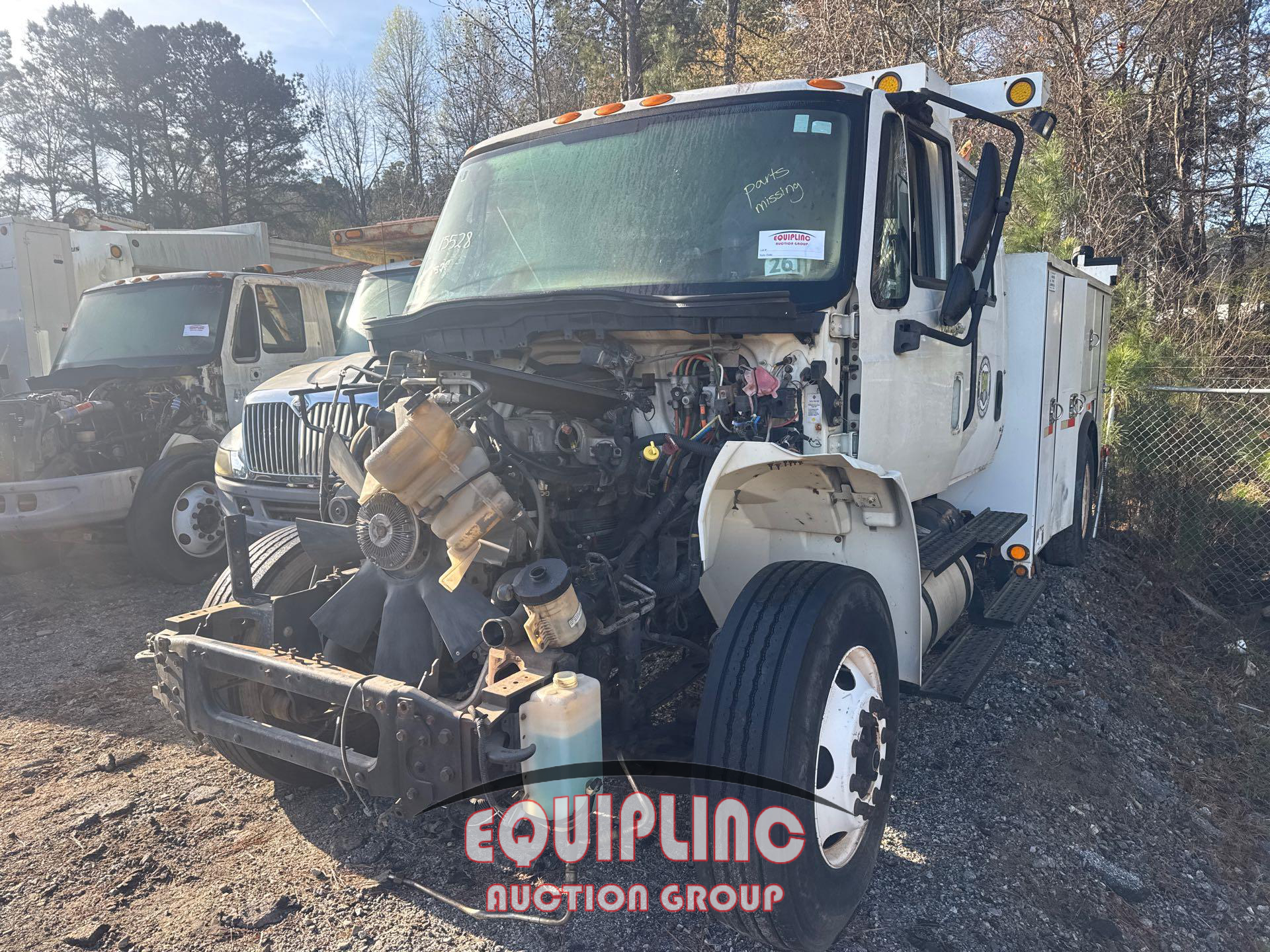 2012 International 4300 4X2 S/A UTILITY BODY TRUC