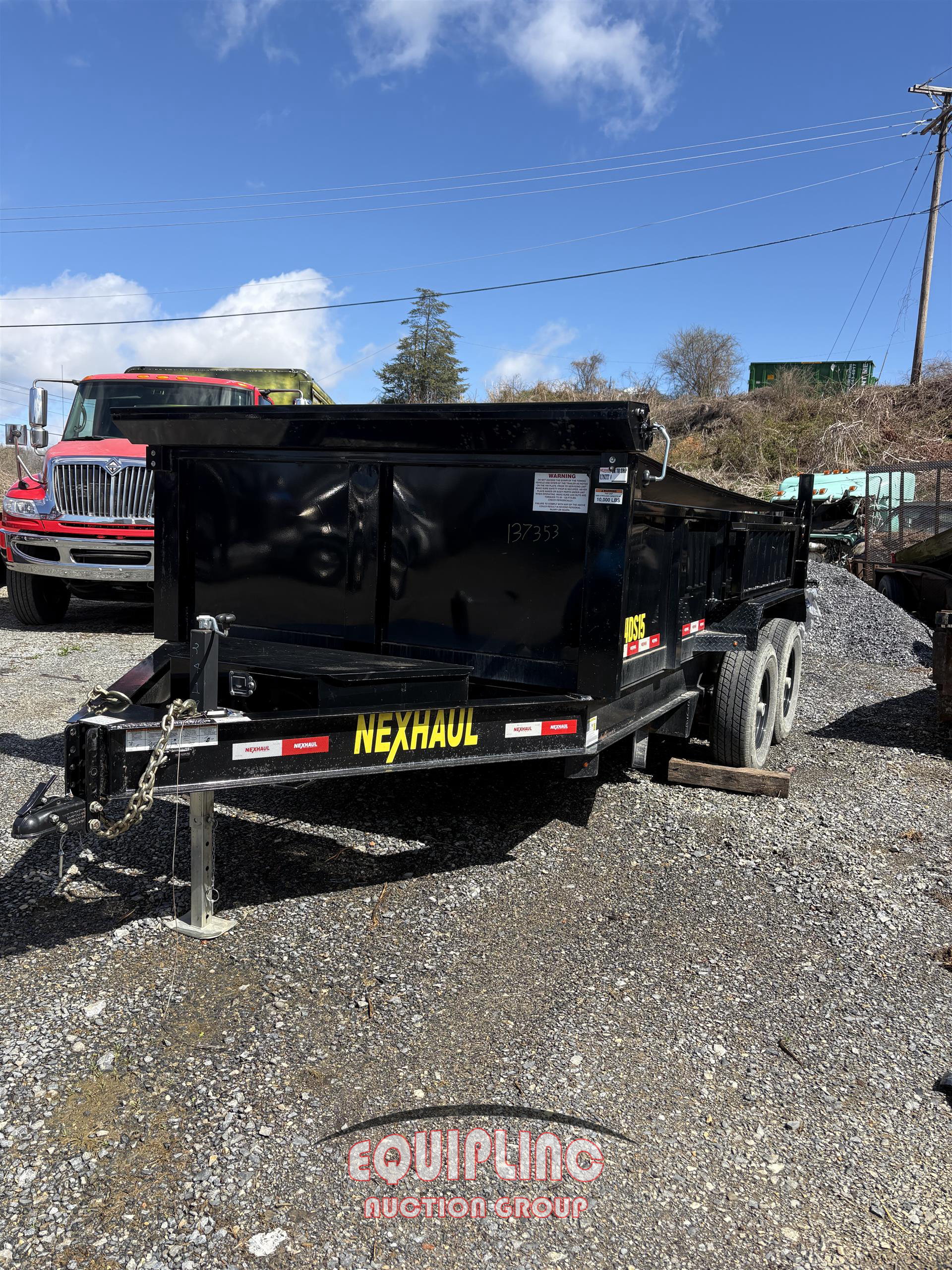 2025 NEXHAUL N 714TA/DUMP T/A 14FT DUMP TRA