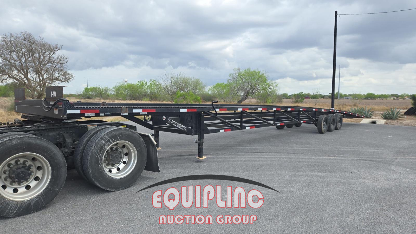 2024 SILVERBACK 53CH3A TRI/A CAR TRAILER