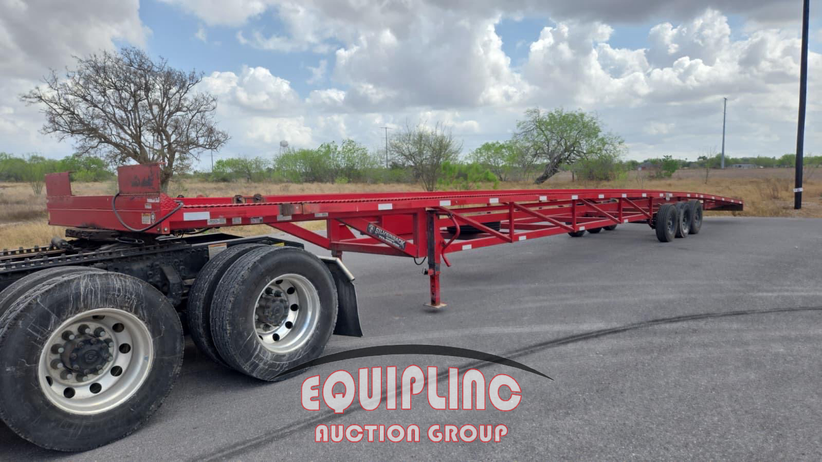 2024 SILVERBACK 53CH3A TRI/A CAR TRAILER