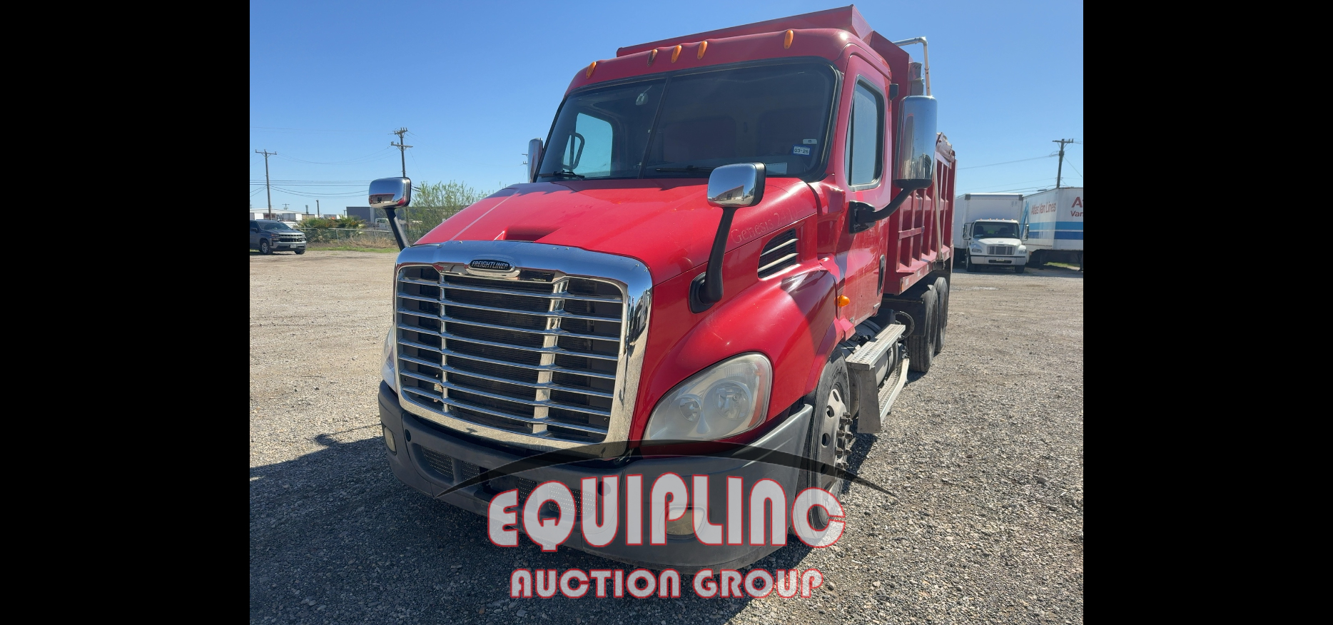 2011 Freightliner CASCADIA 6X4 T/A DUMP TRUCK