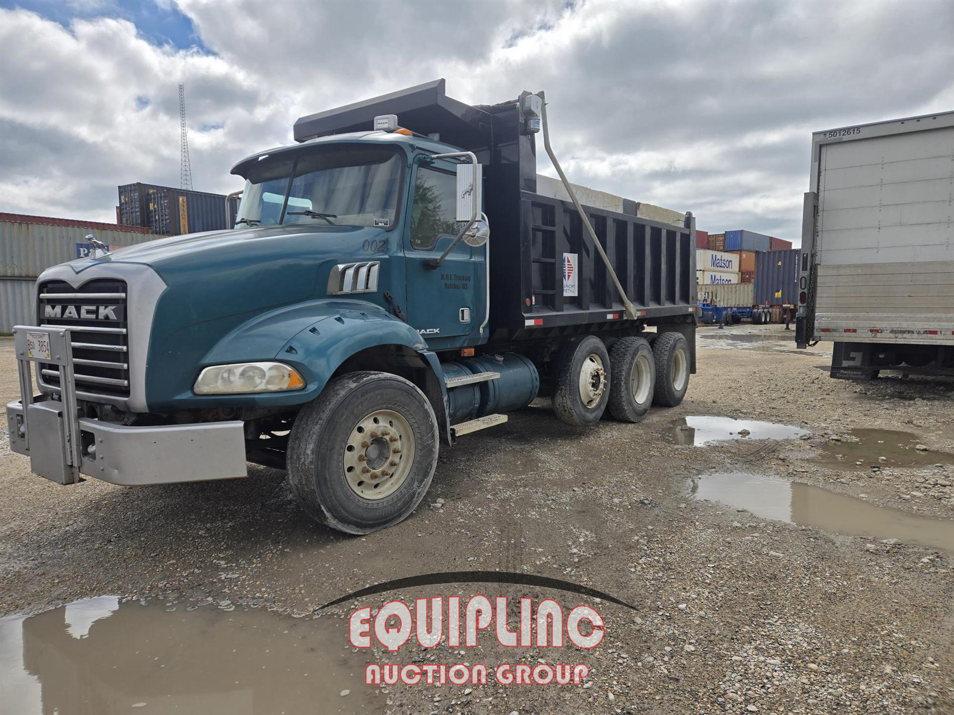 2007 Mack CTP713B TRI/A DUMP TRUCK