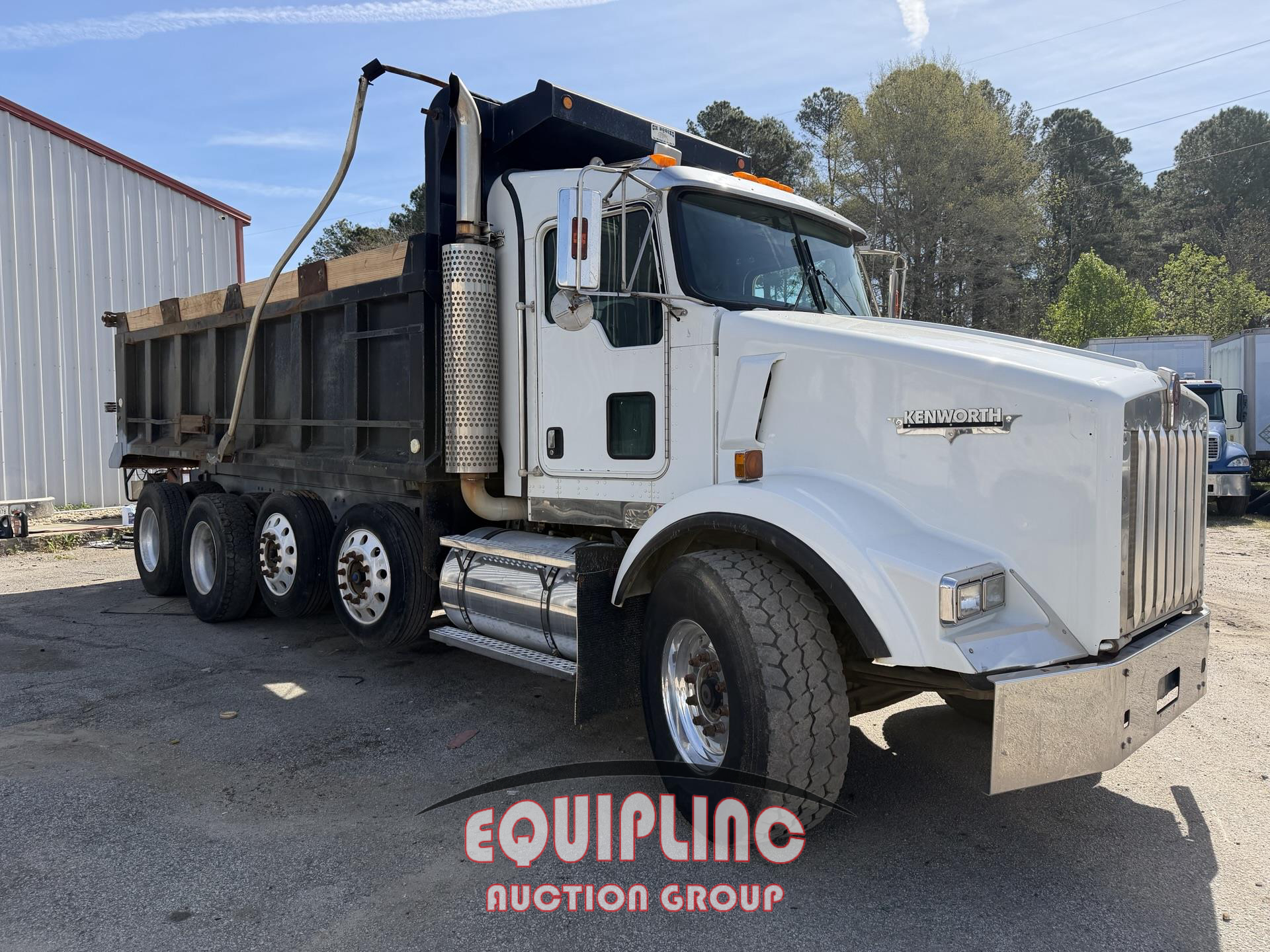2007 Kenworth T800 QUAD/A DUMP TRUCK