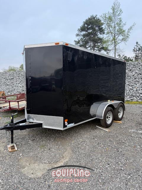 2025 NATIONCRAFT 6X12TA2 T/A ENCLOSED TRAILER