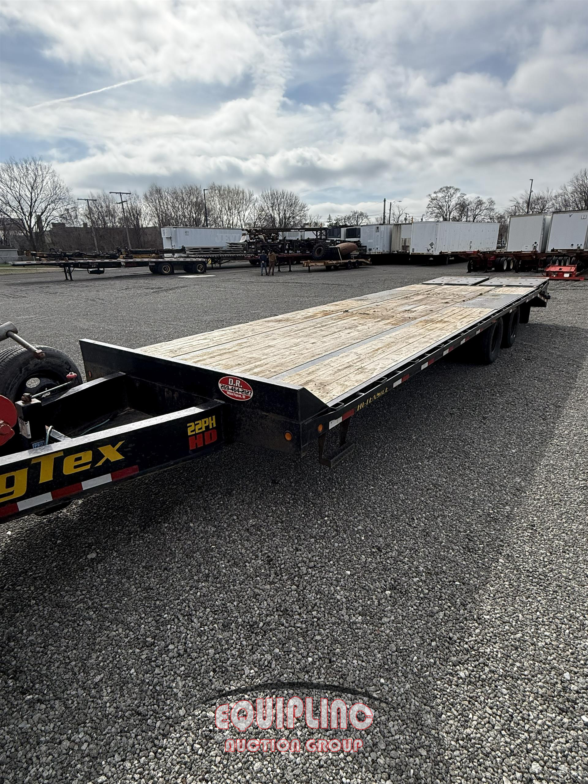 2023 Big tex 22PH-25BK+5MR 4X2 T/A BUMPER P