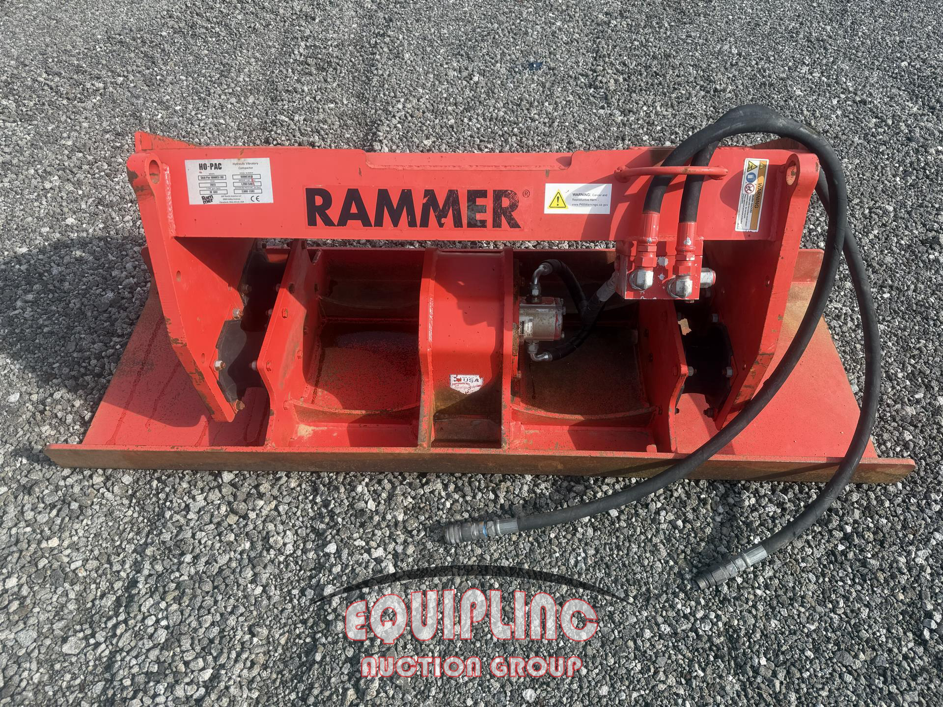 2023 RAMMER SKID PAC 1000CS HYDRAULIC VIBR