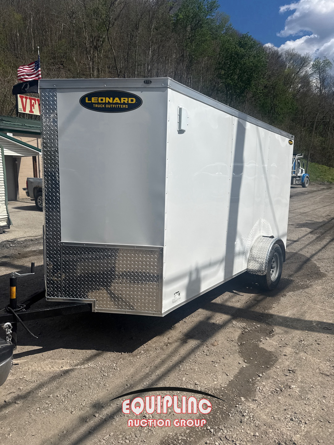 2026 STEEL PINES 6X12SA S/A ENCLOSED TRAILER