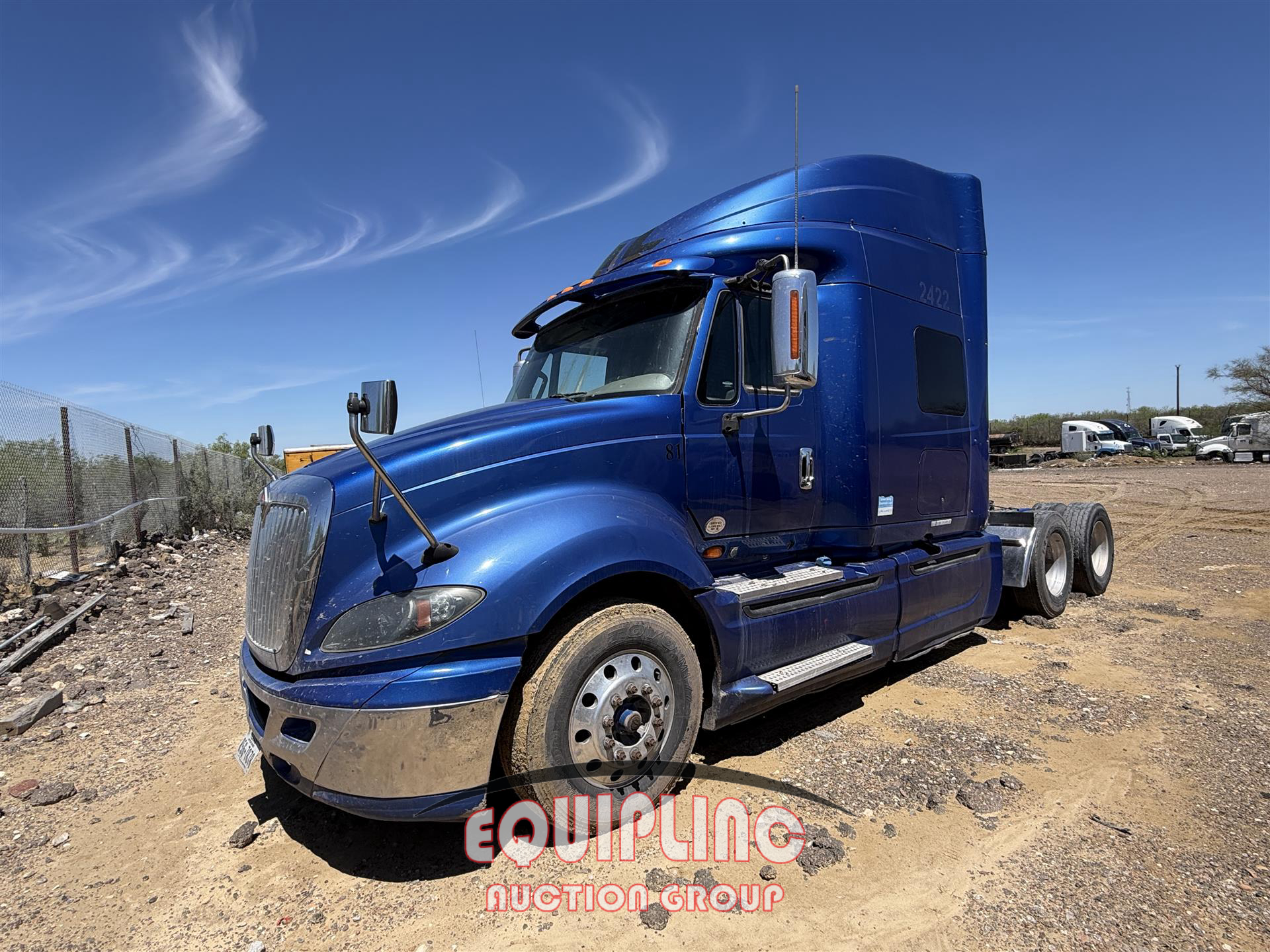 2015 International PROSTAR 6X4 T/A SLEEPER TRUCK 