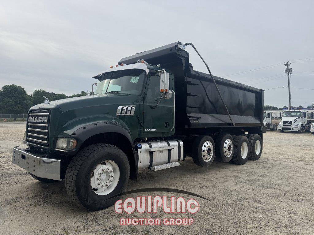 2011 Mack GRANITE GU713 QUAD AXLE DUMP T