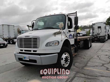 2015 Freightliner M2 6X4 T/A  24FT FLATBED TRUCK