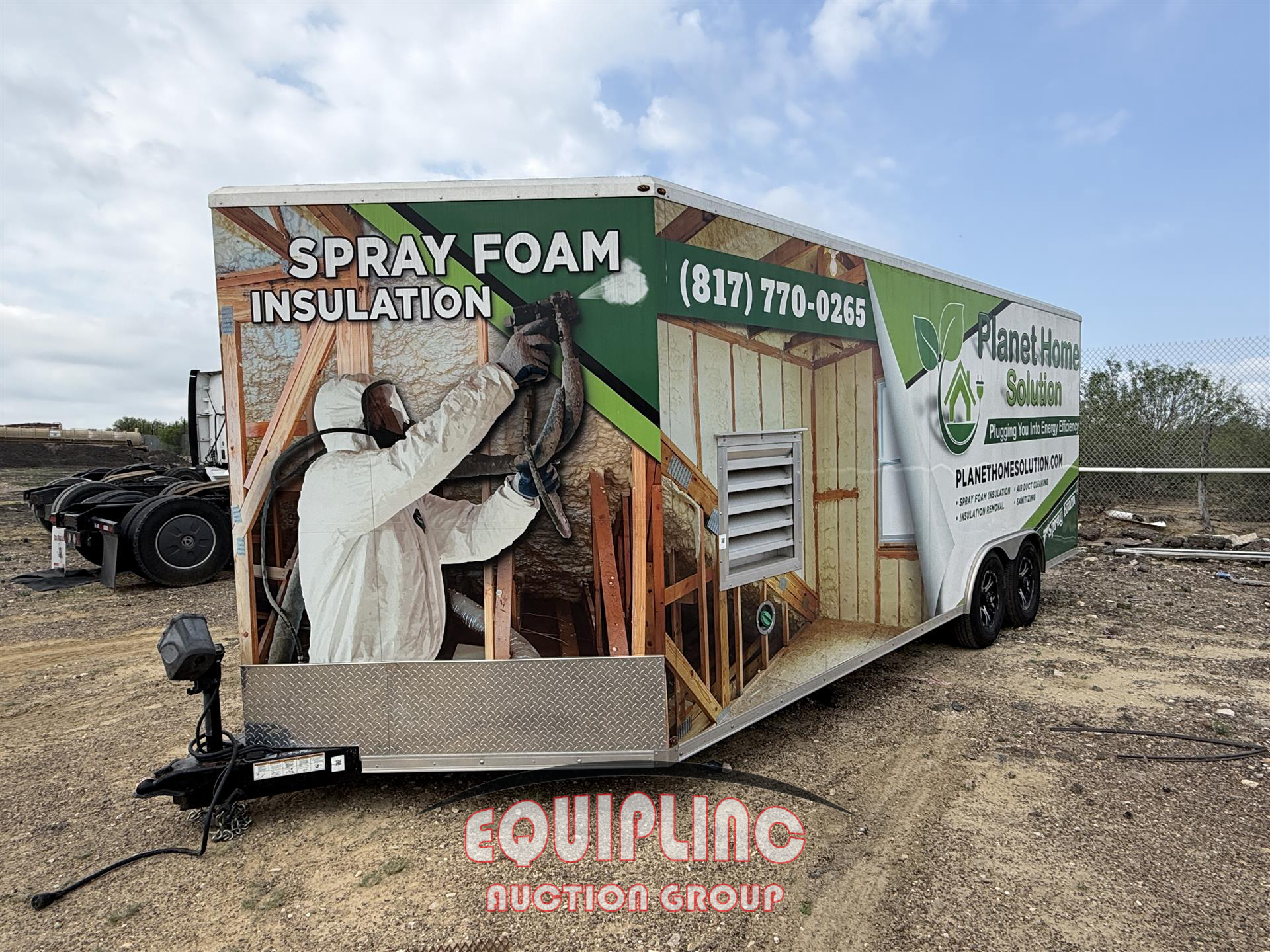 2022 HARTSTRA 25FT SPRAY FOAM TRAILER