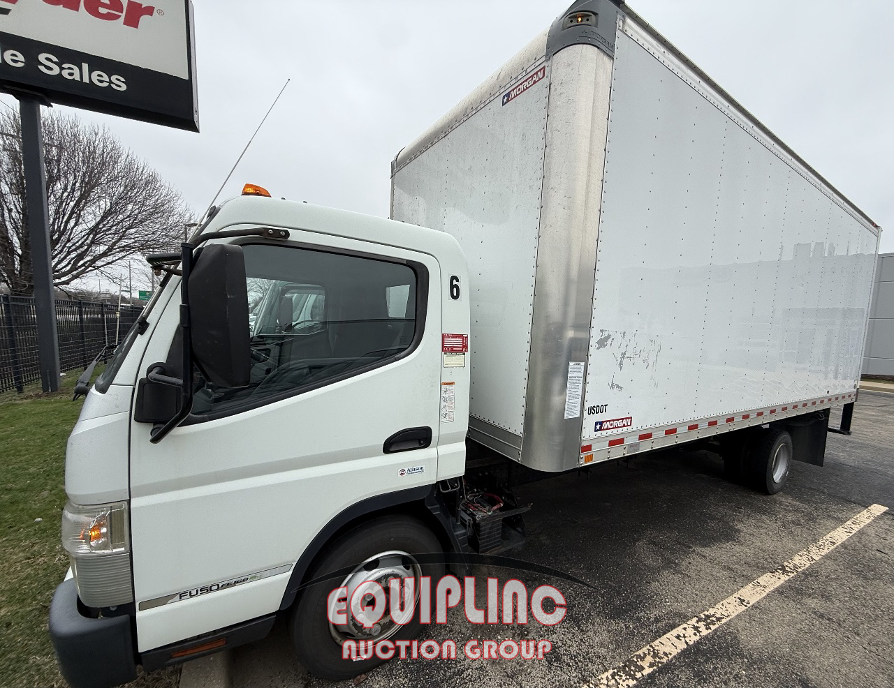 2020 Mitsubishi FE160 4X2 S/A 20FT BOX TRUCK