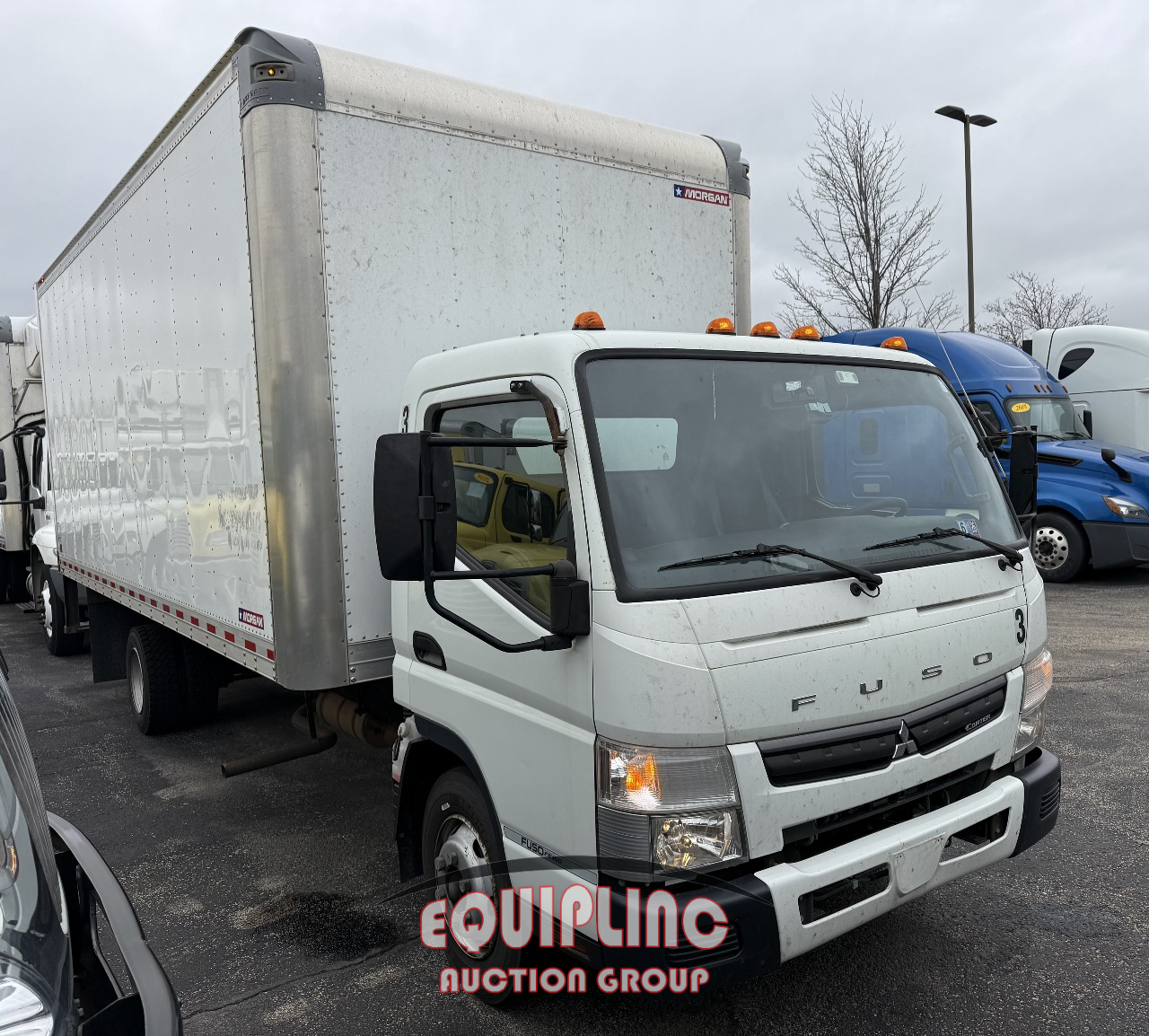 2020 Mitsubishi FE160 4X2 S/A 20FT BOX TRUCK
