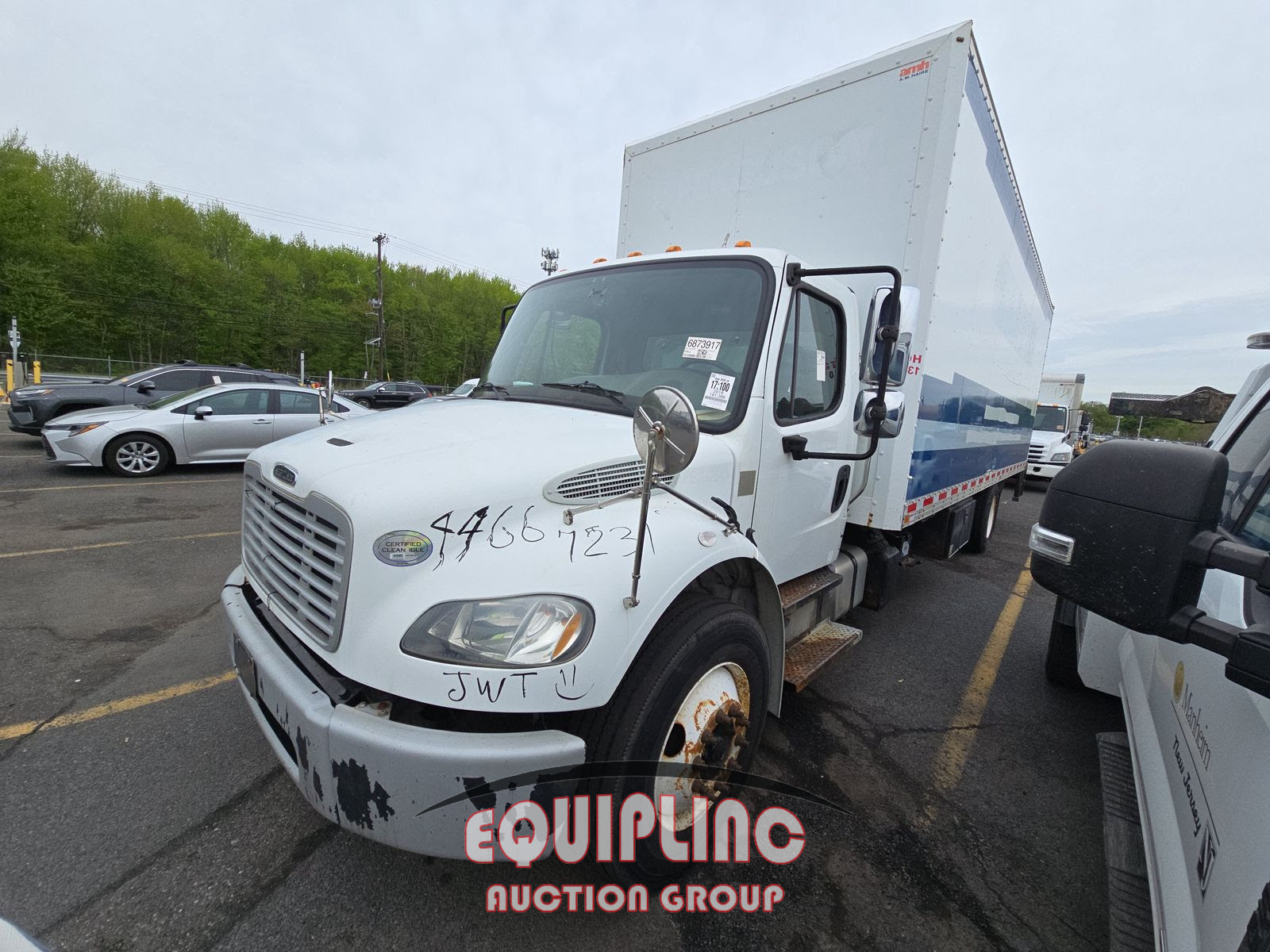 2018 Freightliner  M2 4X2 S/A  26FT CURTAIN SIDE