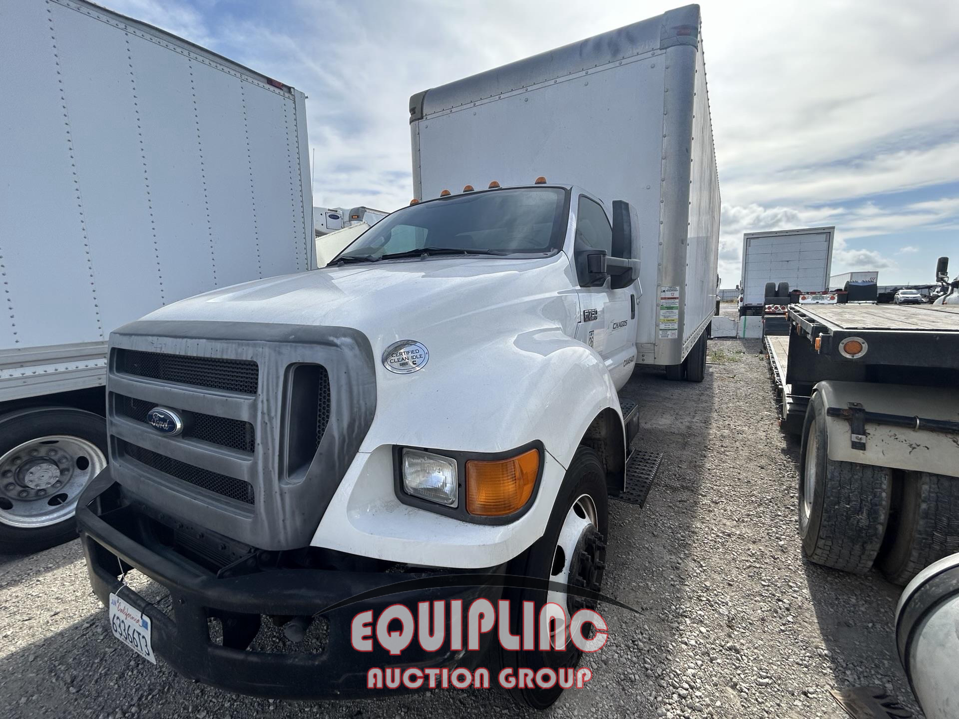 2015 Ford F750 4X2 S/A 22FT BOX TRUCK