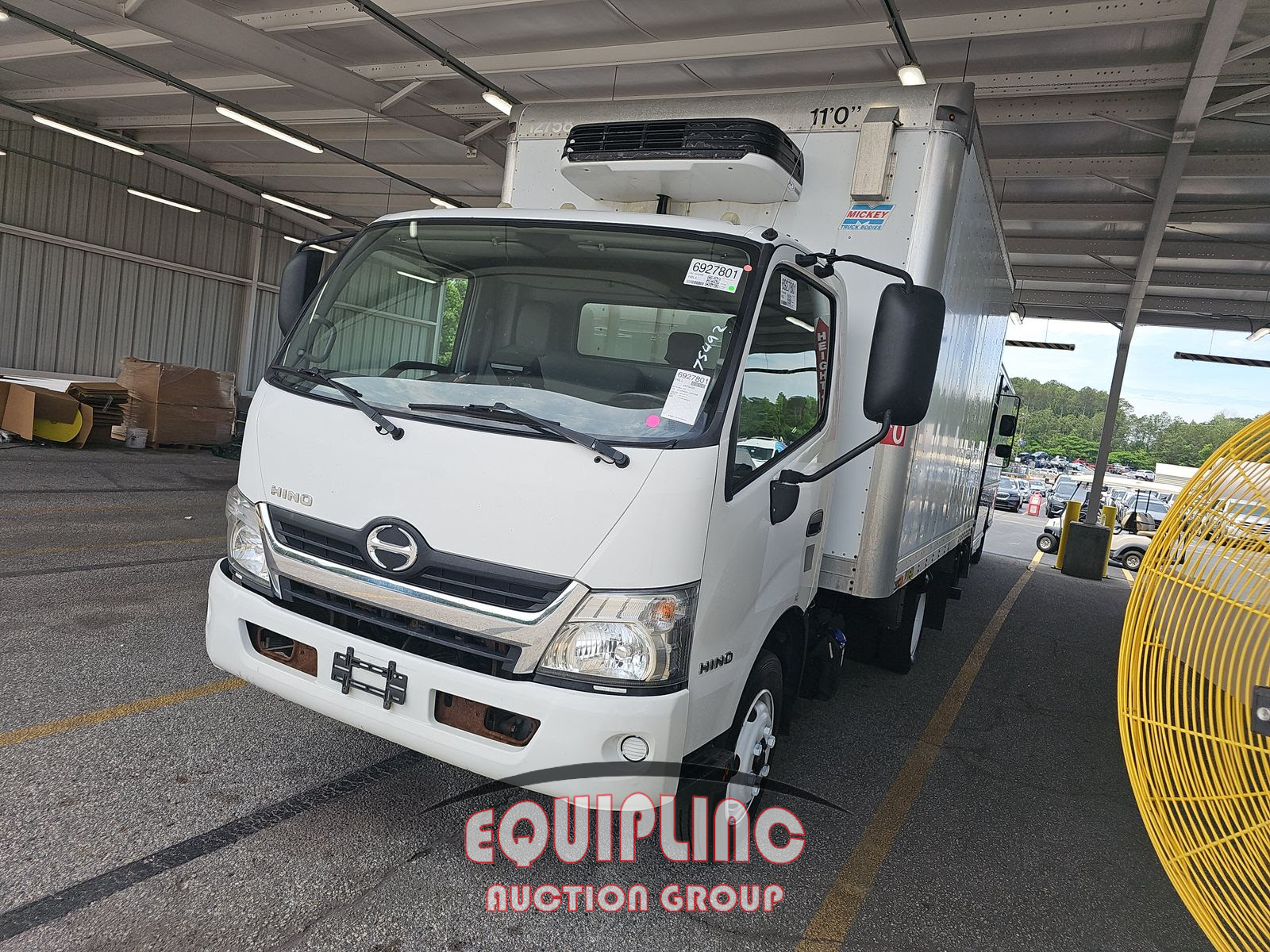 2018 Hino 195 S/A 14FT REFRIGERATED BOX 