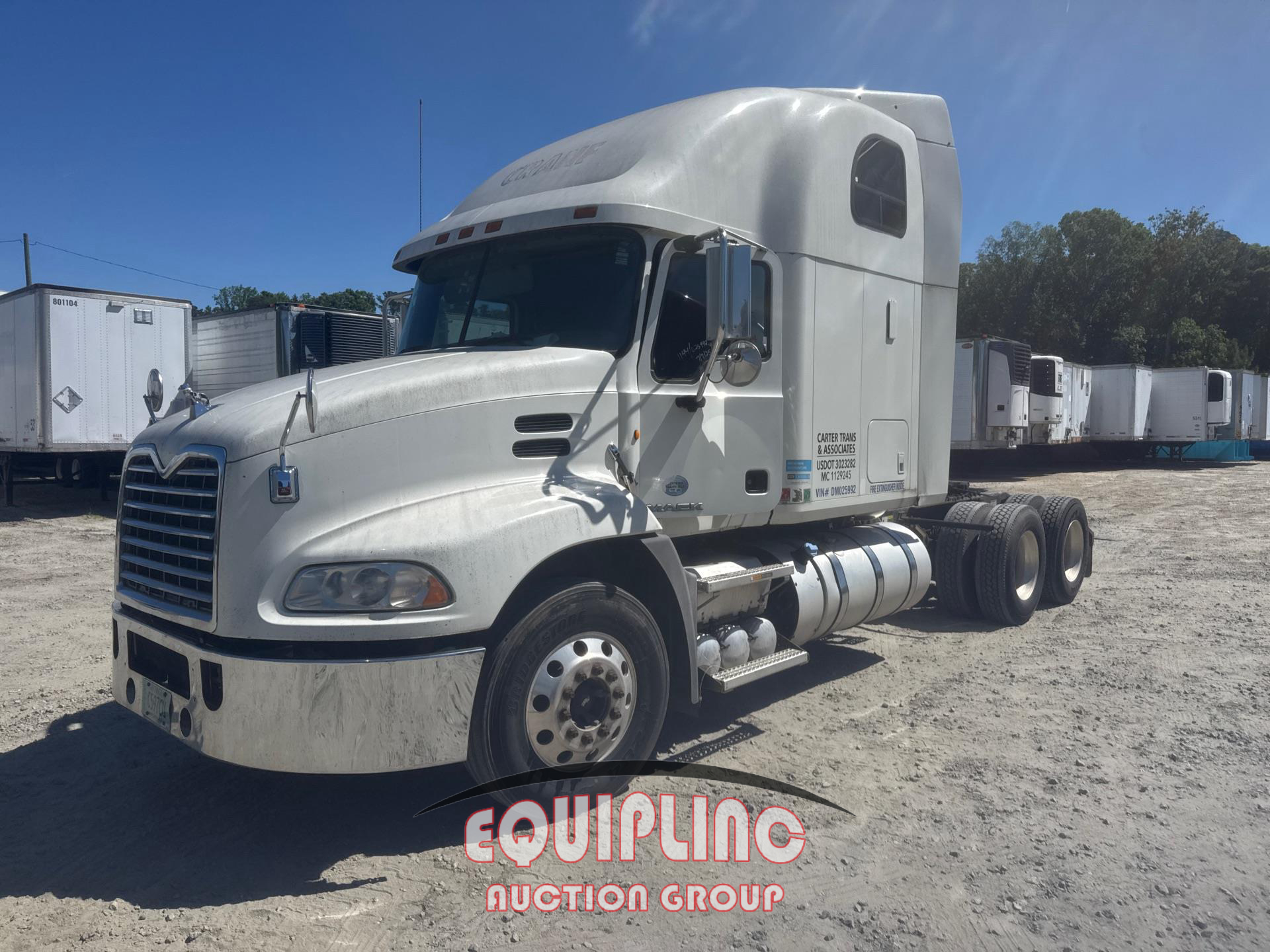 2013 Mack CXU 6X4 T/A MID ROOF SLEEPER