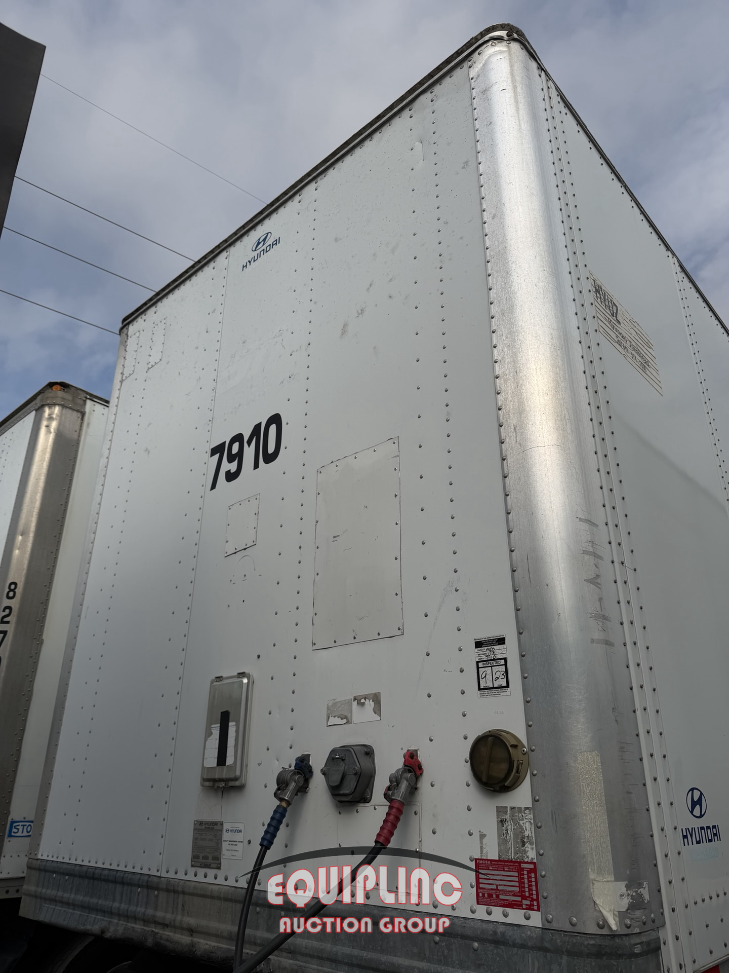 2012 Hyundai VC2530152-AJS T/A DRY VAN TRAI