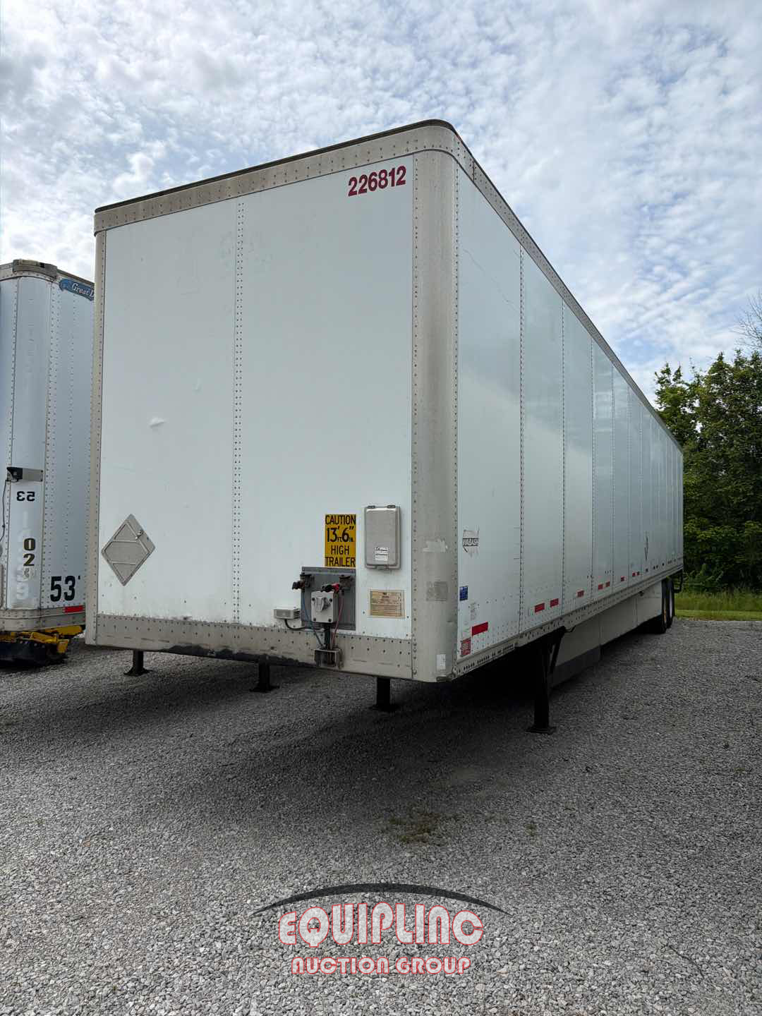 2014 WABASH VANS Dry Van Duraplate